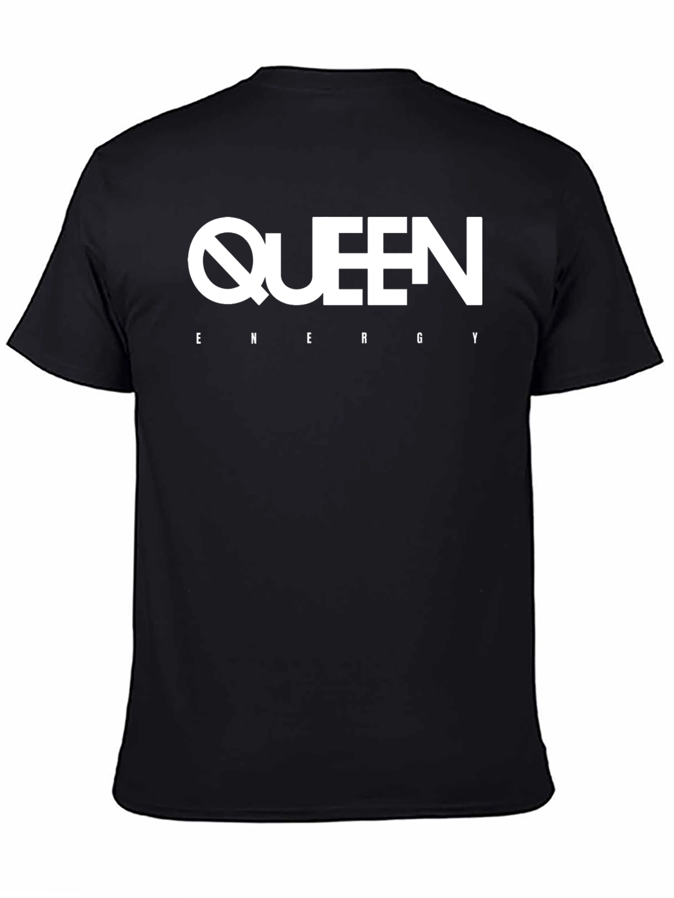 Black Queen Energy Black Graphic Tee view 4