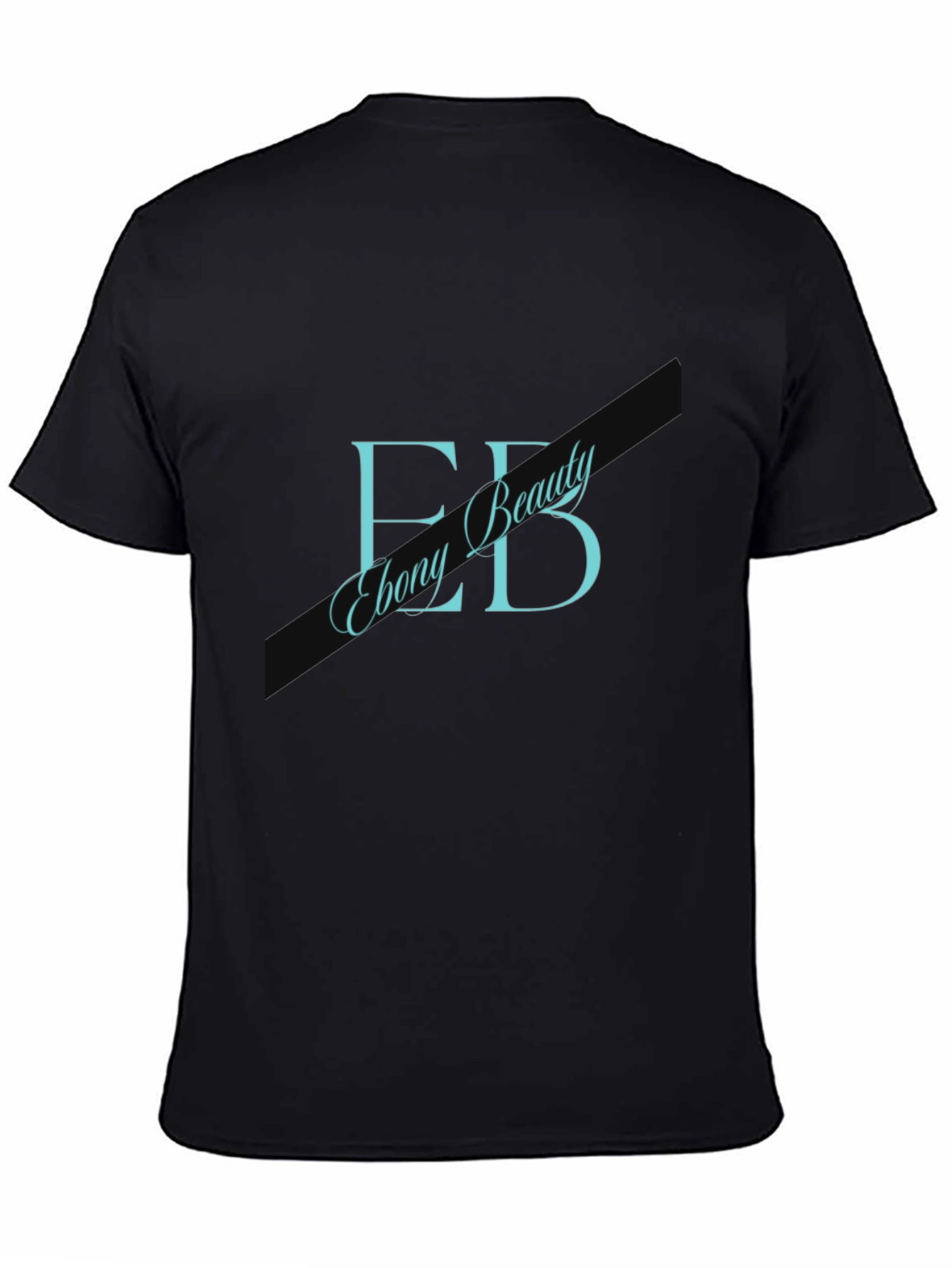 Black Ebony Beauty Black T-Shirt - Stylish and Comfortable view 4