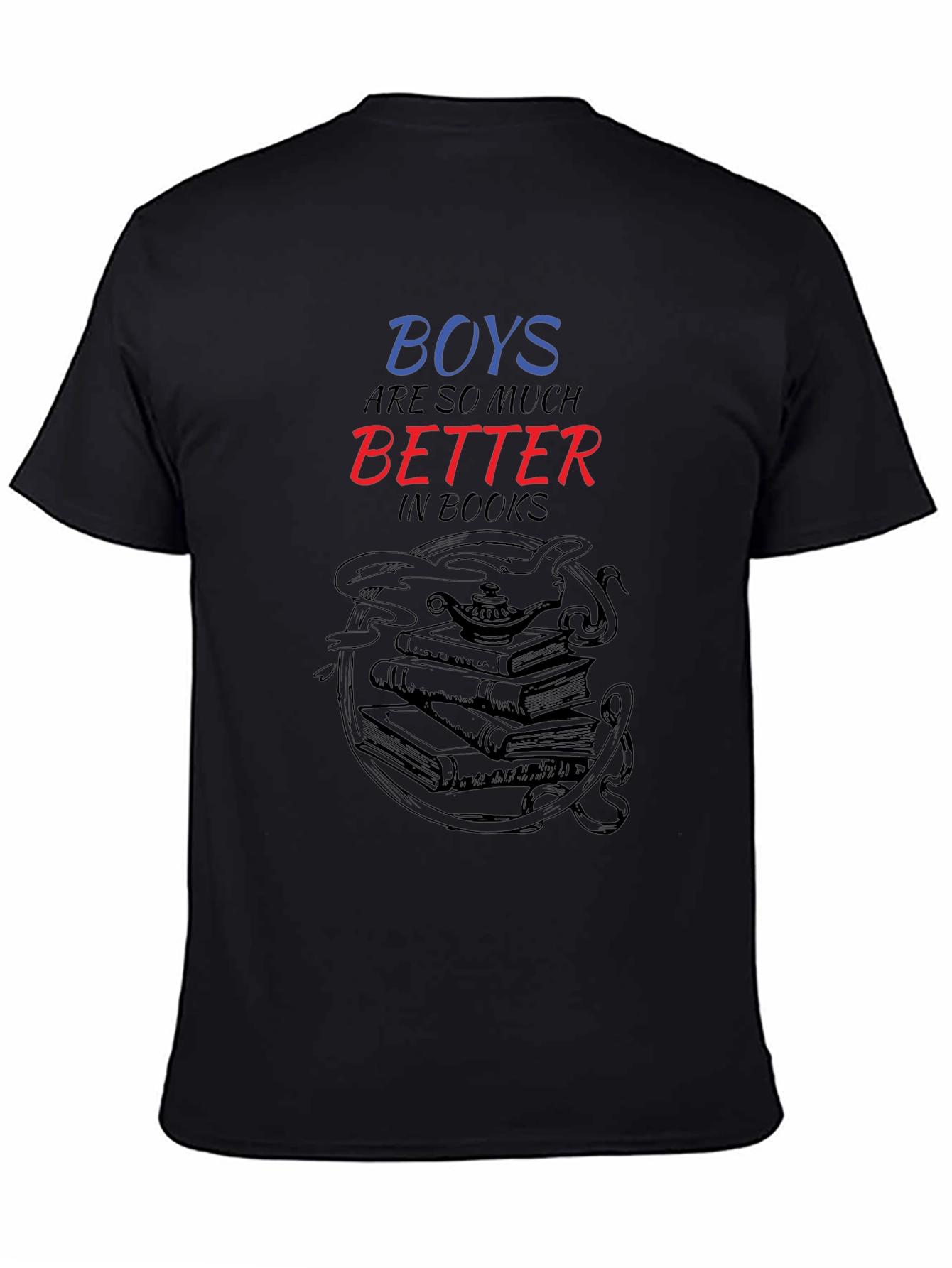 Black Boys are So Much Better in Books Graphic Tee view 4