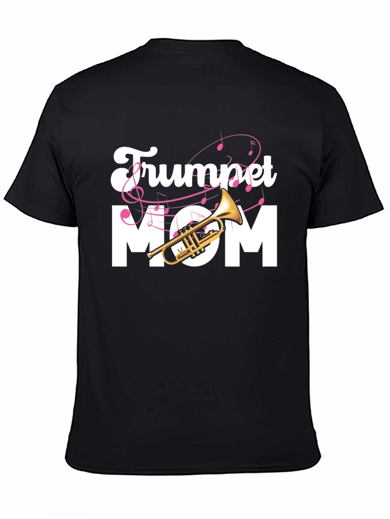 Black Trumpet Mom Graphic Tee view 4
