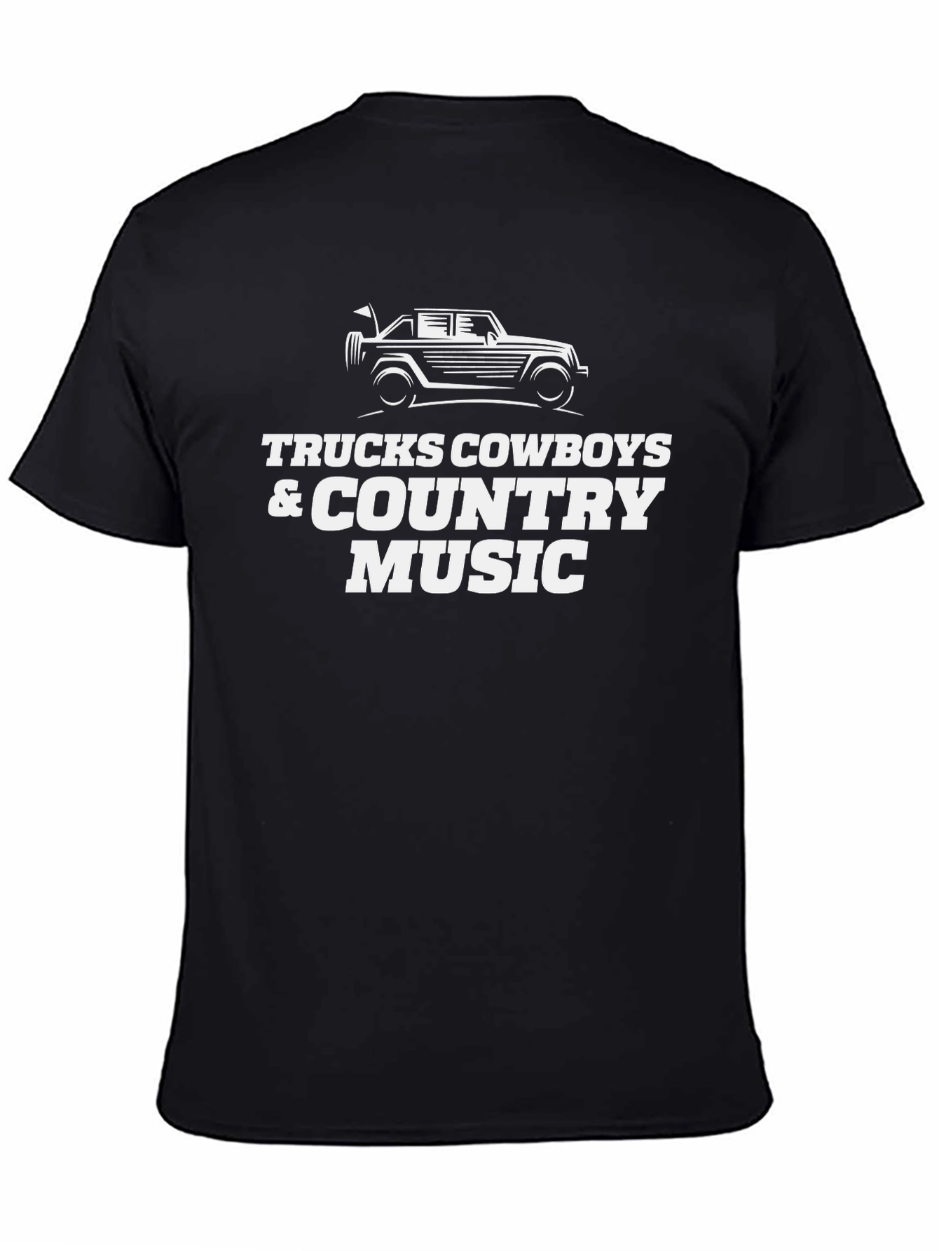 Trucks Cowboys & Country Music T-Shirt - 4