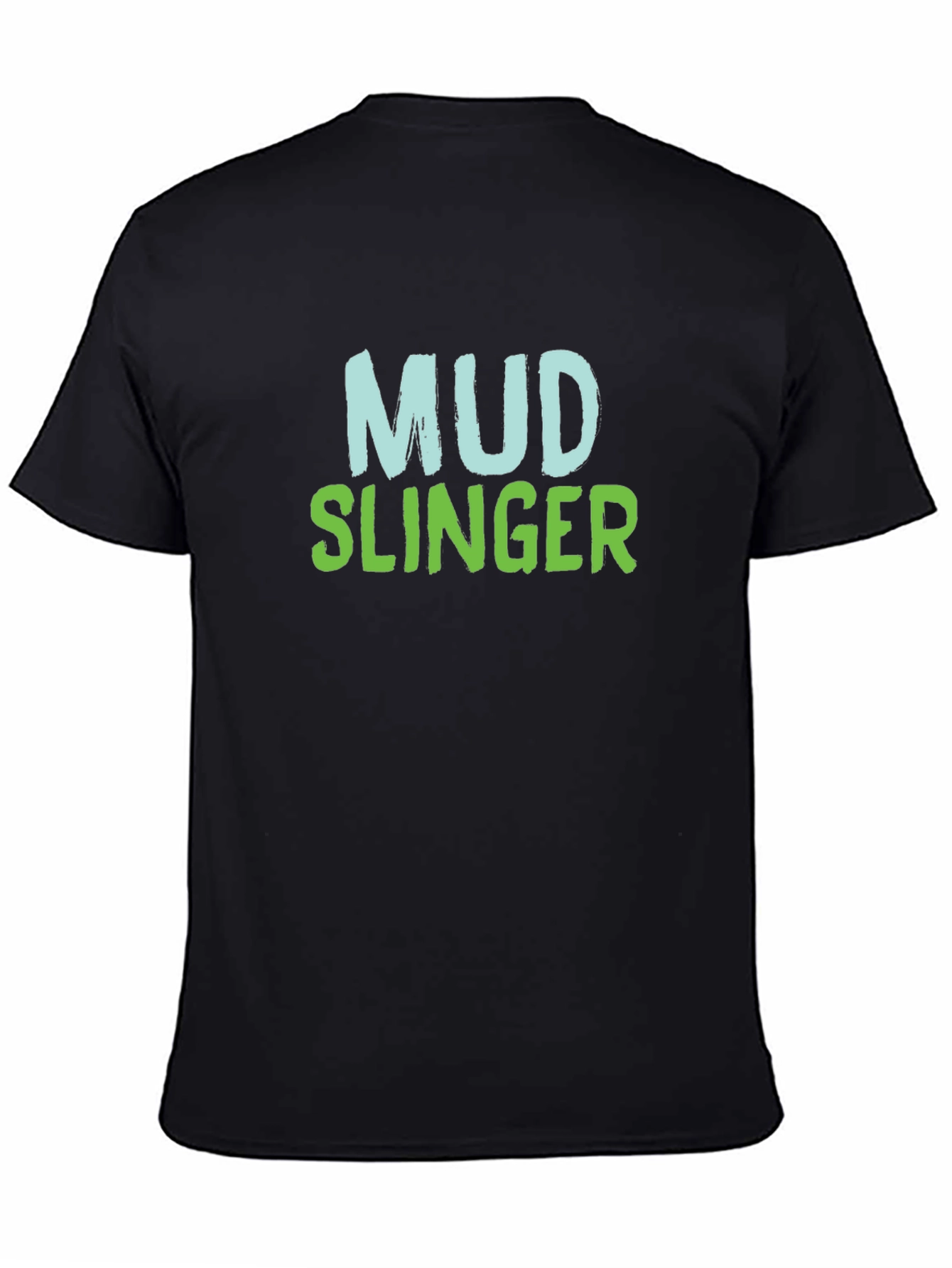 Black Mud Slinger Black T-Shirt view 4