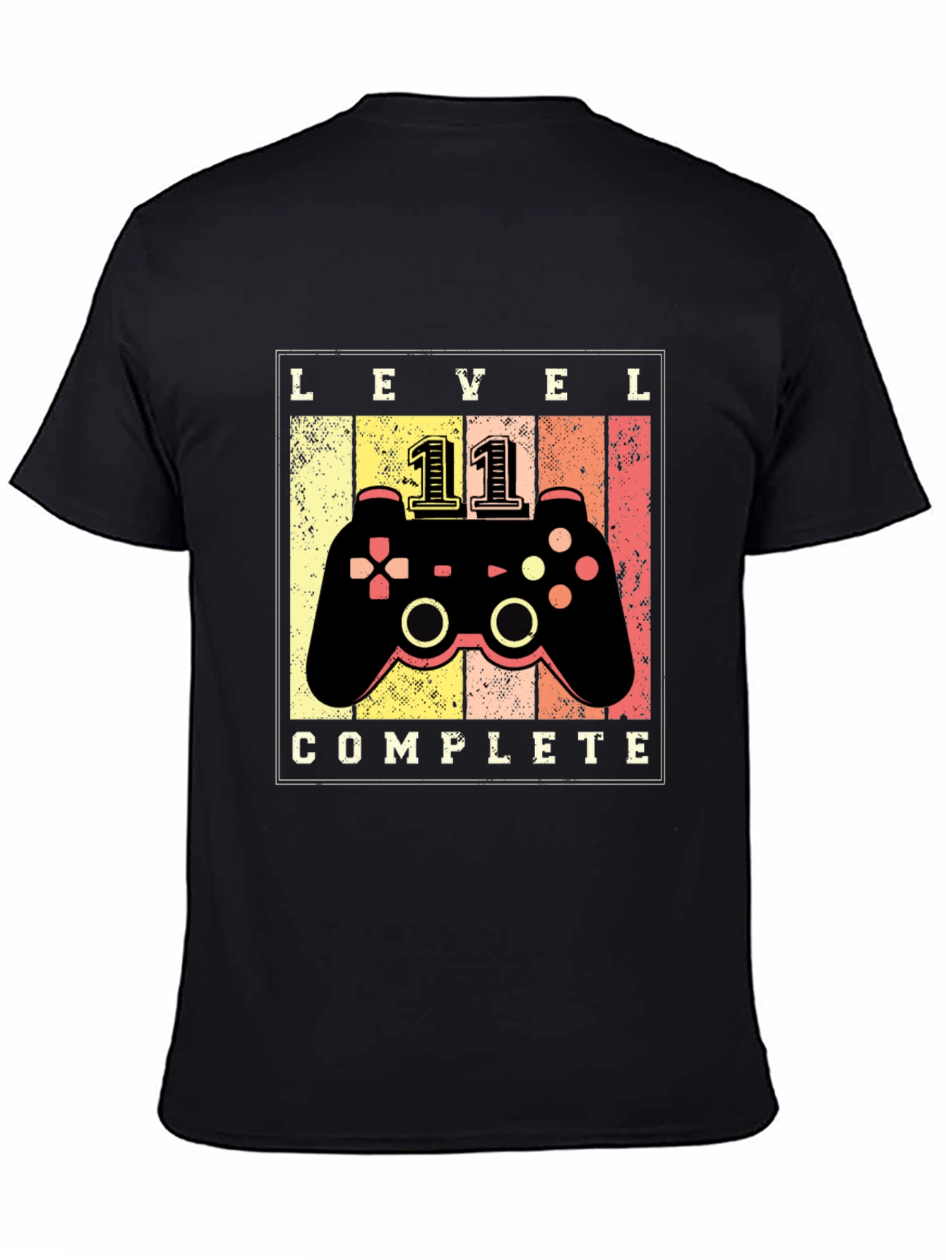 Black Level 11 Complete Gaming T-Shirt - Gamer Gift view 4