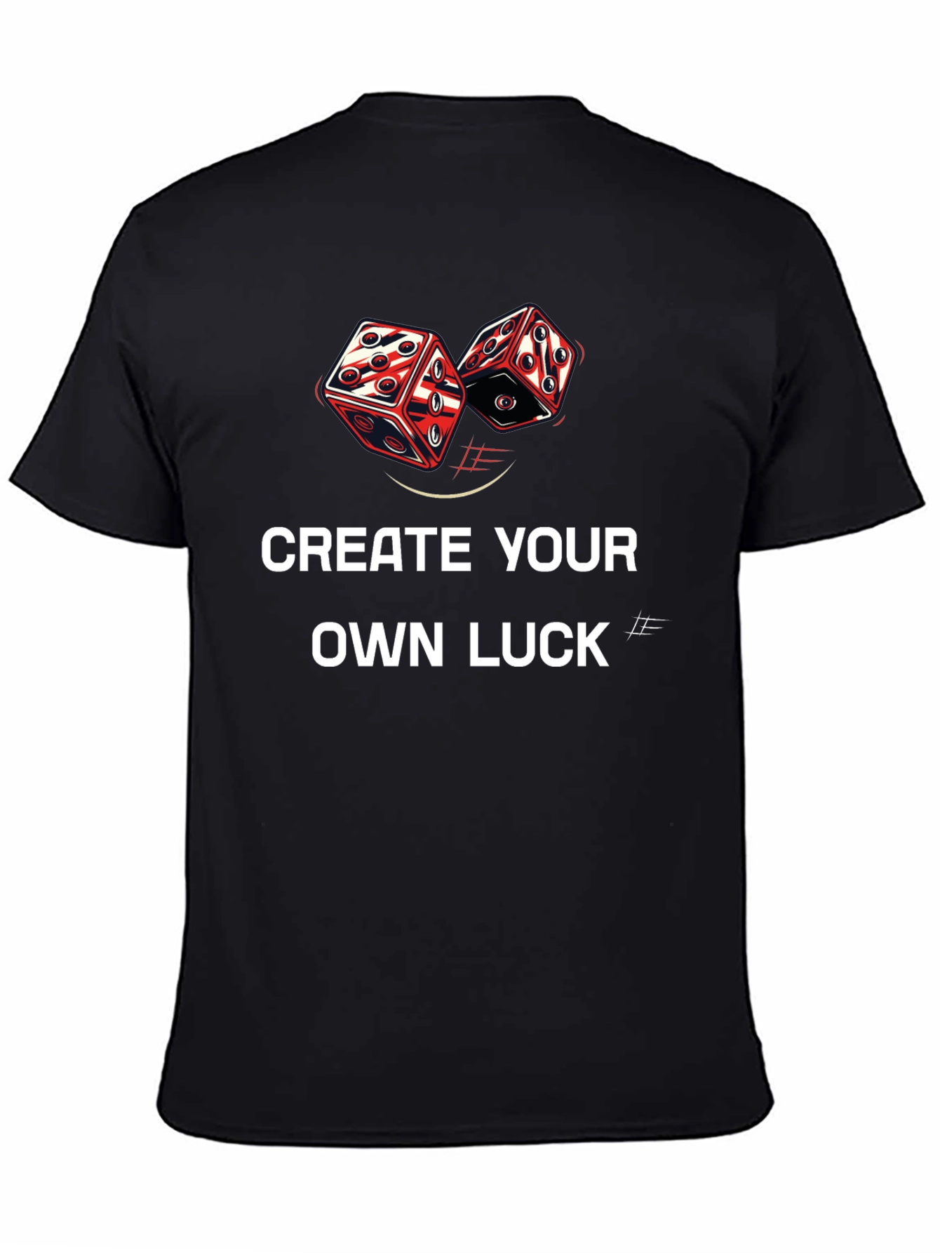 Create Your Own Luck Graphic Tee - 4