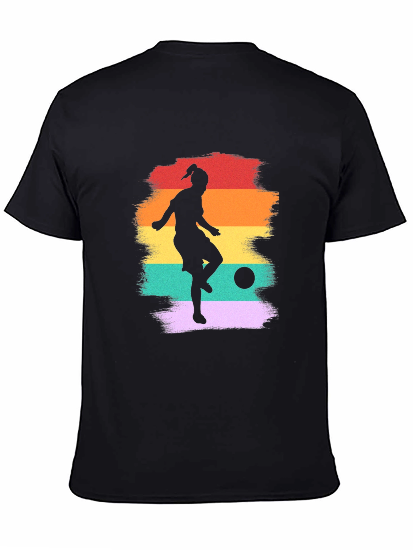 Retro Soccer Player T-Shirt - 4