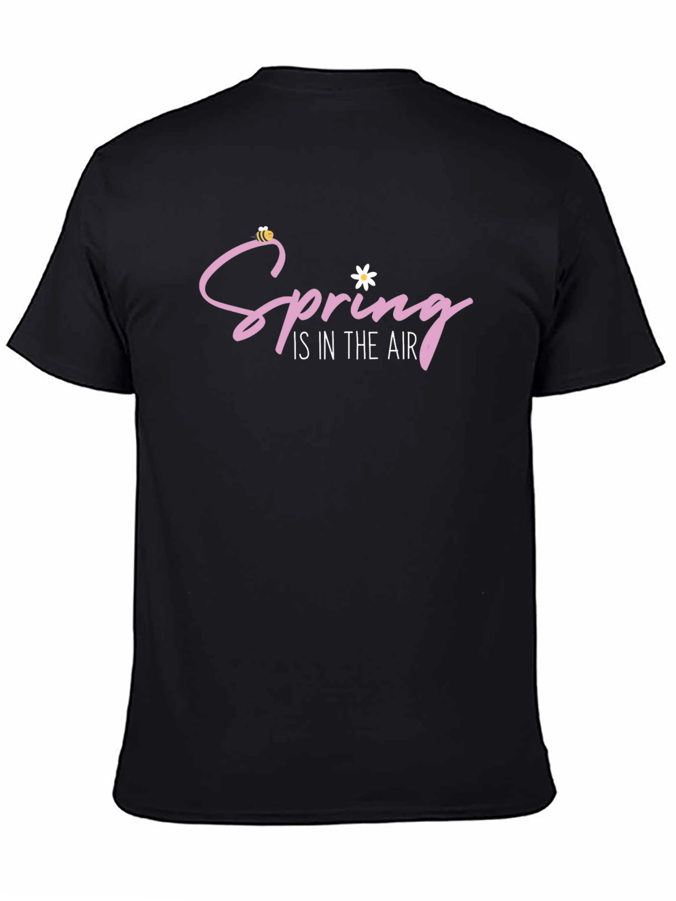 Black Spring is in the Air T-Shirt view 4
