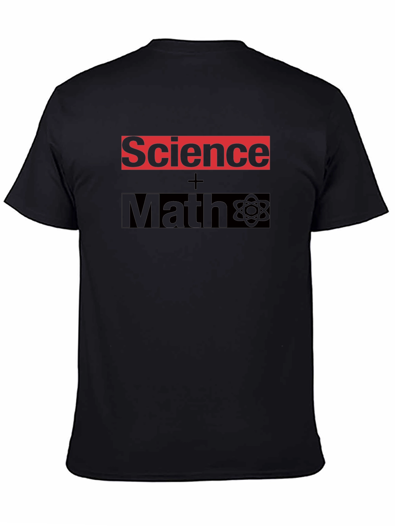 Black Science + Math Graphic Tee - Nerd Humor T-Shirt view 4
