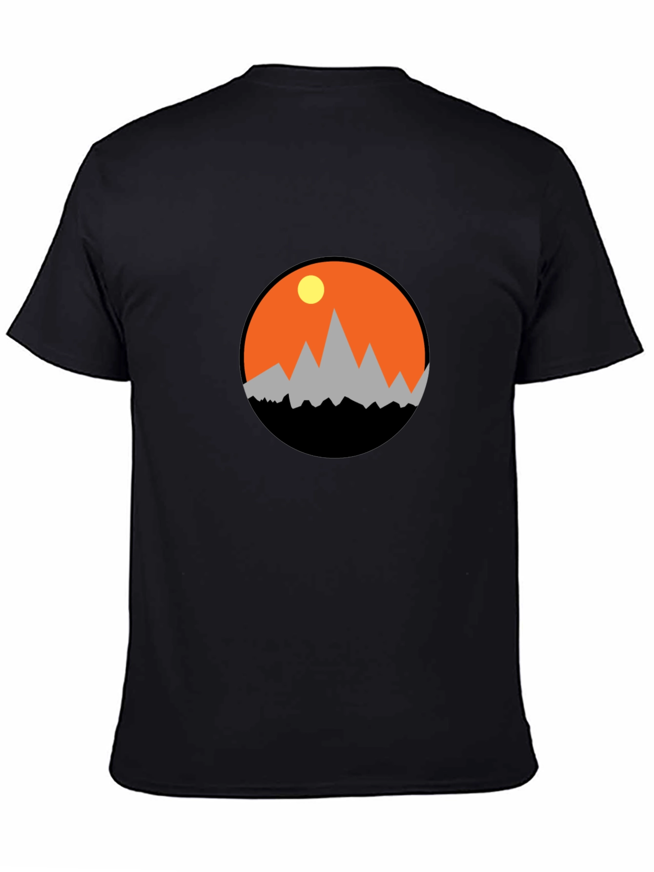 Black Mountain Sunset Graphic Tee - Adventure Awaits! view 4