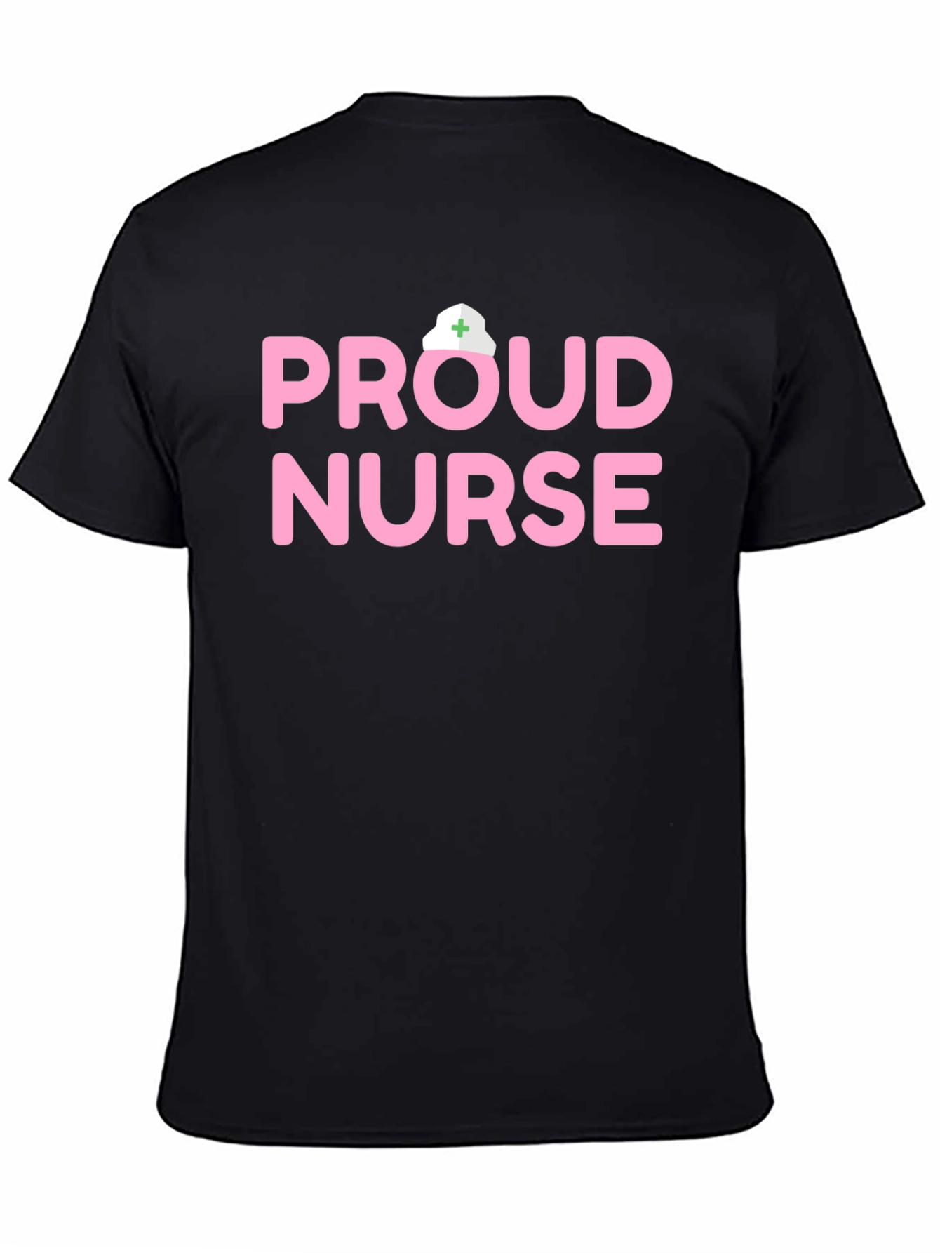 Black Proud Nurse T-Shirt - Stylish & Comfortable view 4