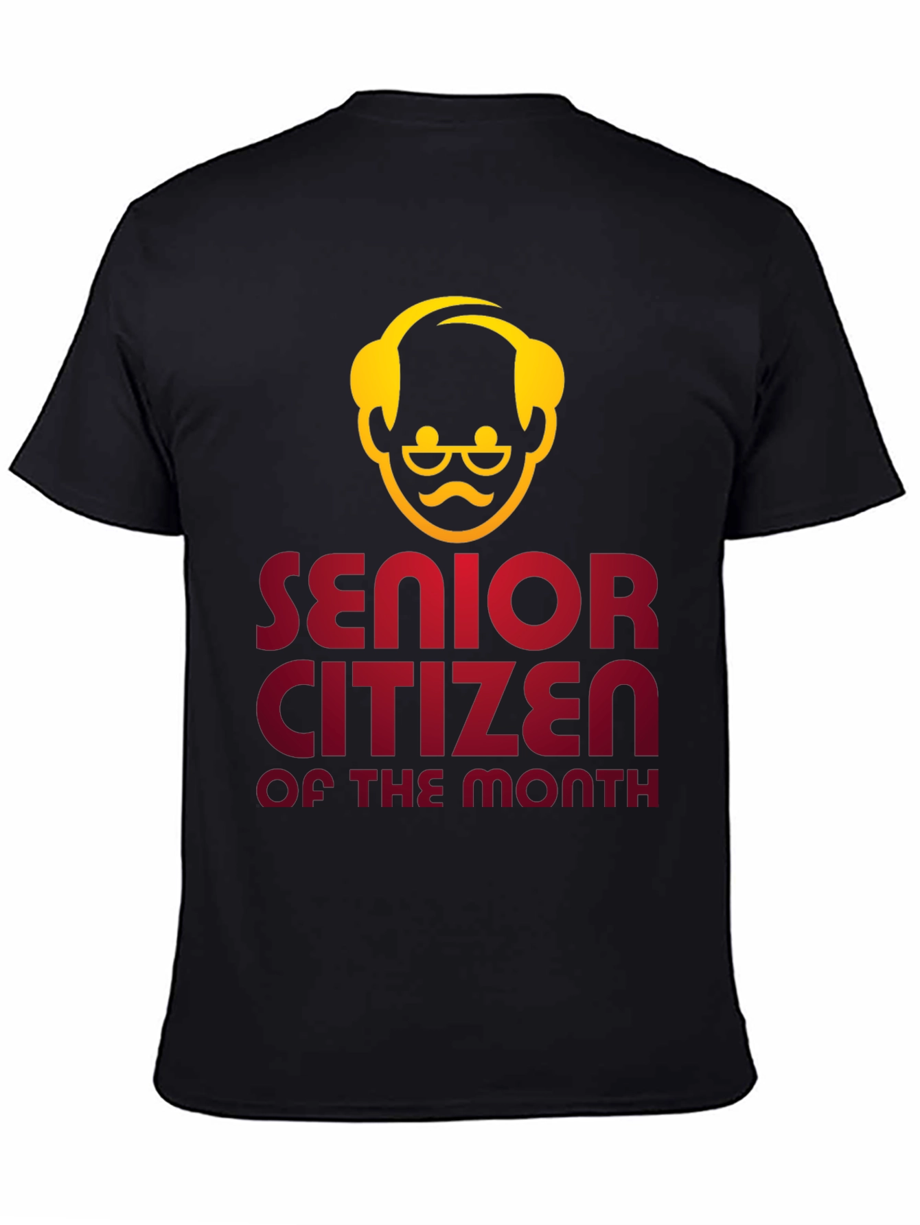 Black Senior Citizen of the Month Graphic Tee view 4