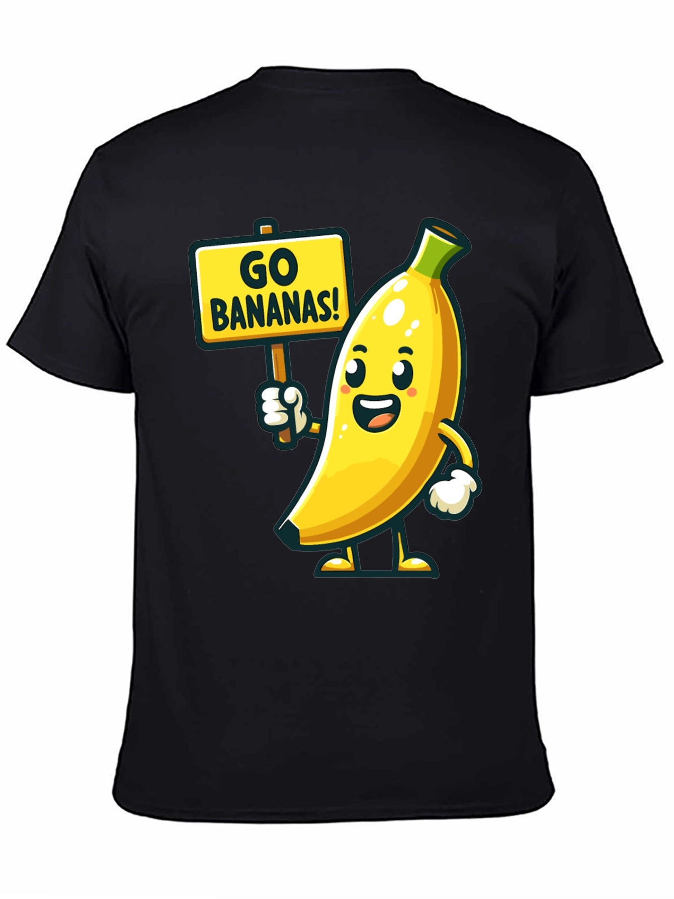 Black Go Bananas T-Shirt view 4