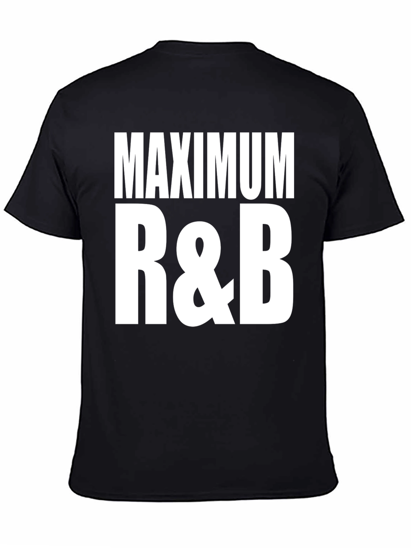 Black Maximum R&B Black T-Shirt view 4