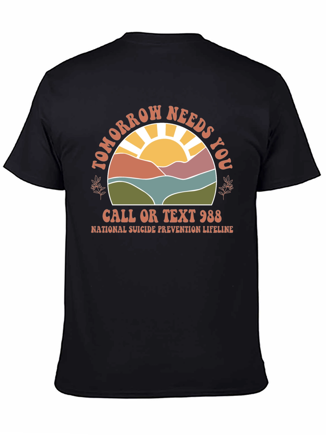 Black Tomorrow Needs You T-Shirt view 4