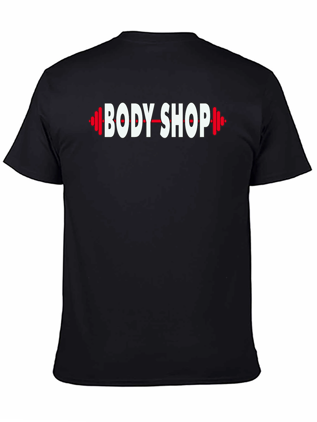 Black Body Shop Black T-Shirt view 4