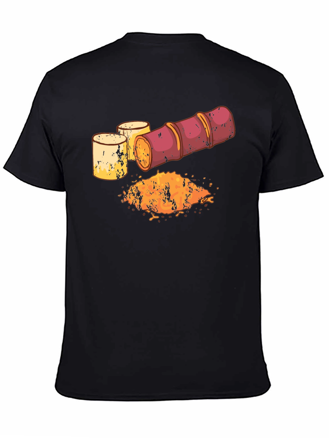 Black Sugar Cane Graphic Tee - Sweet Harvest Style! view 4