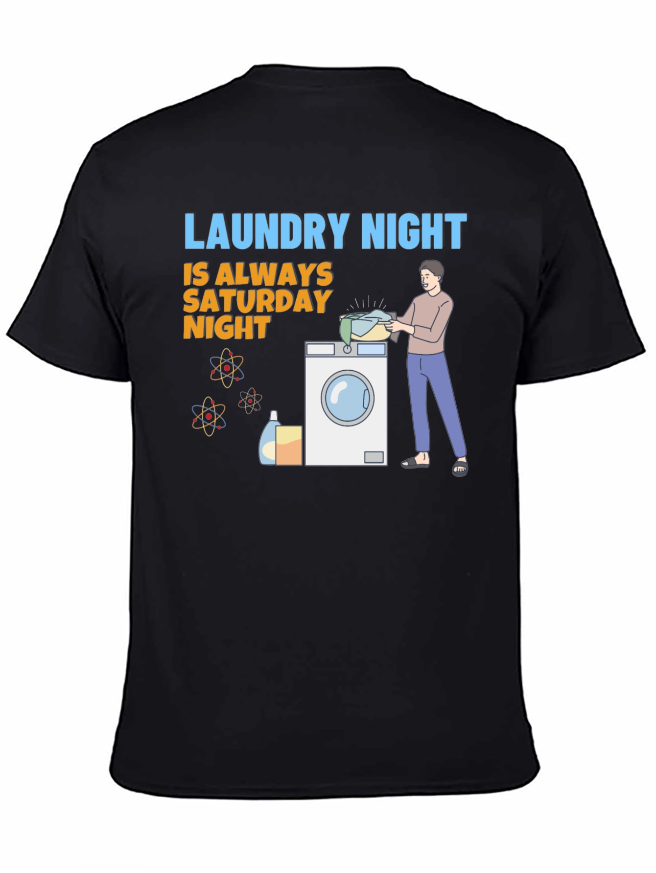 Black Laundry Night Saturday Graphic Tee view 4