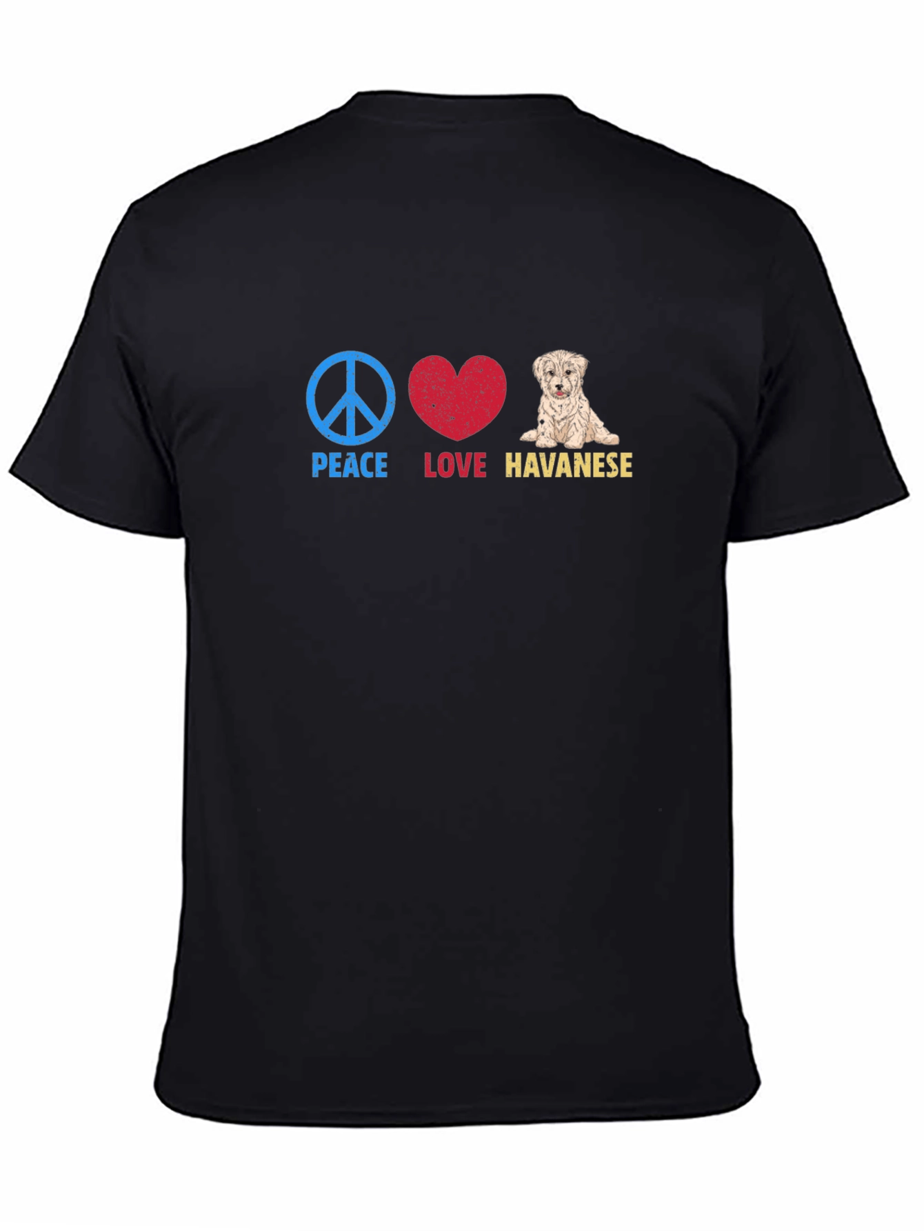 Peace Love Havanese T-Shirt - 4
