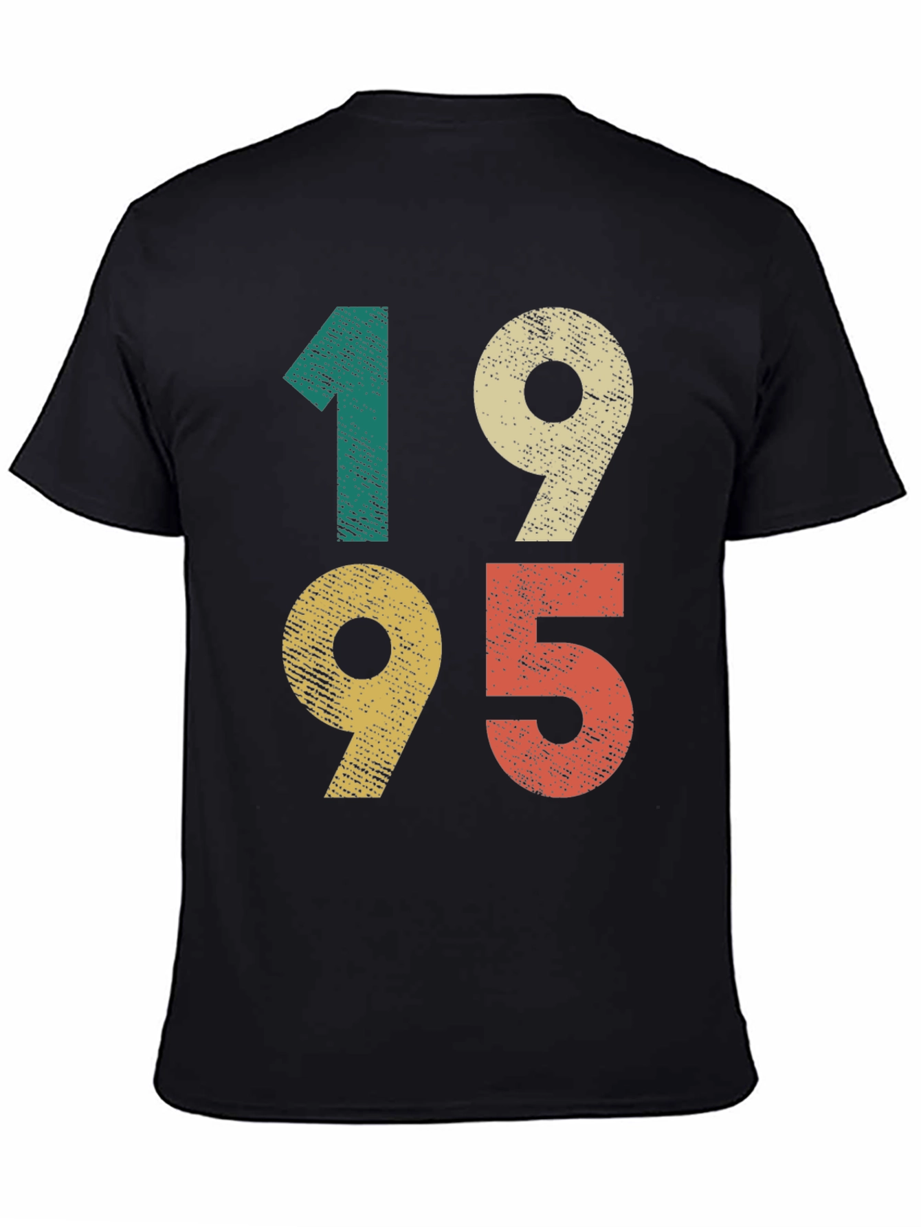 Black Retro 1995 Graphic T-Shirt view 4