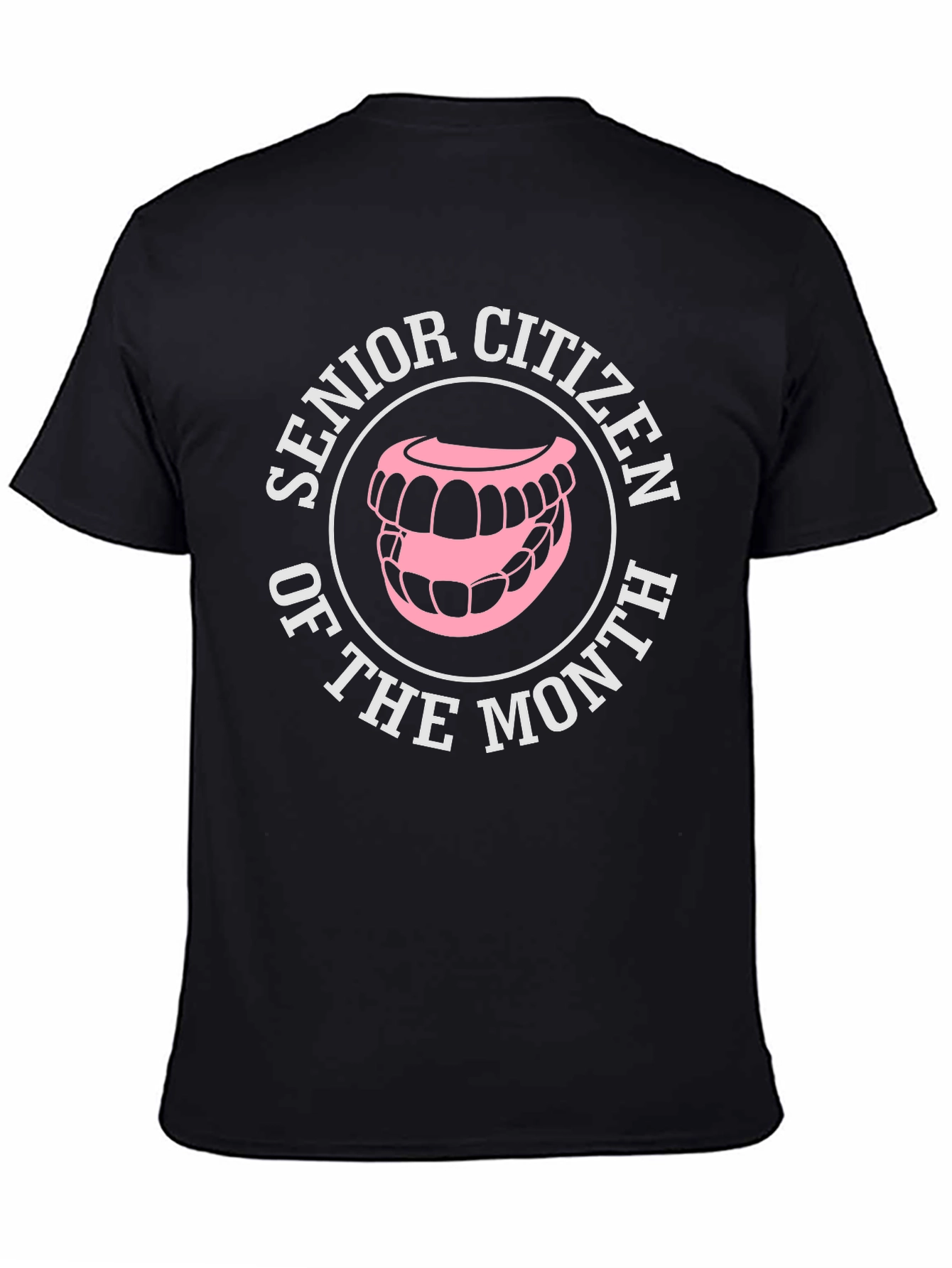 Black Senior Citizen of the Month Novelty T-Shirt view 4