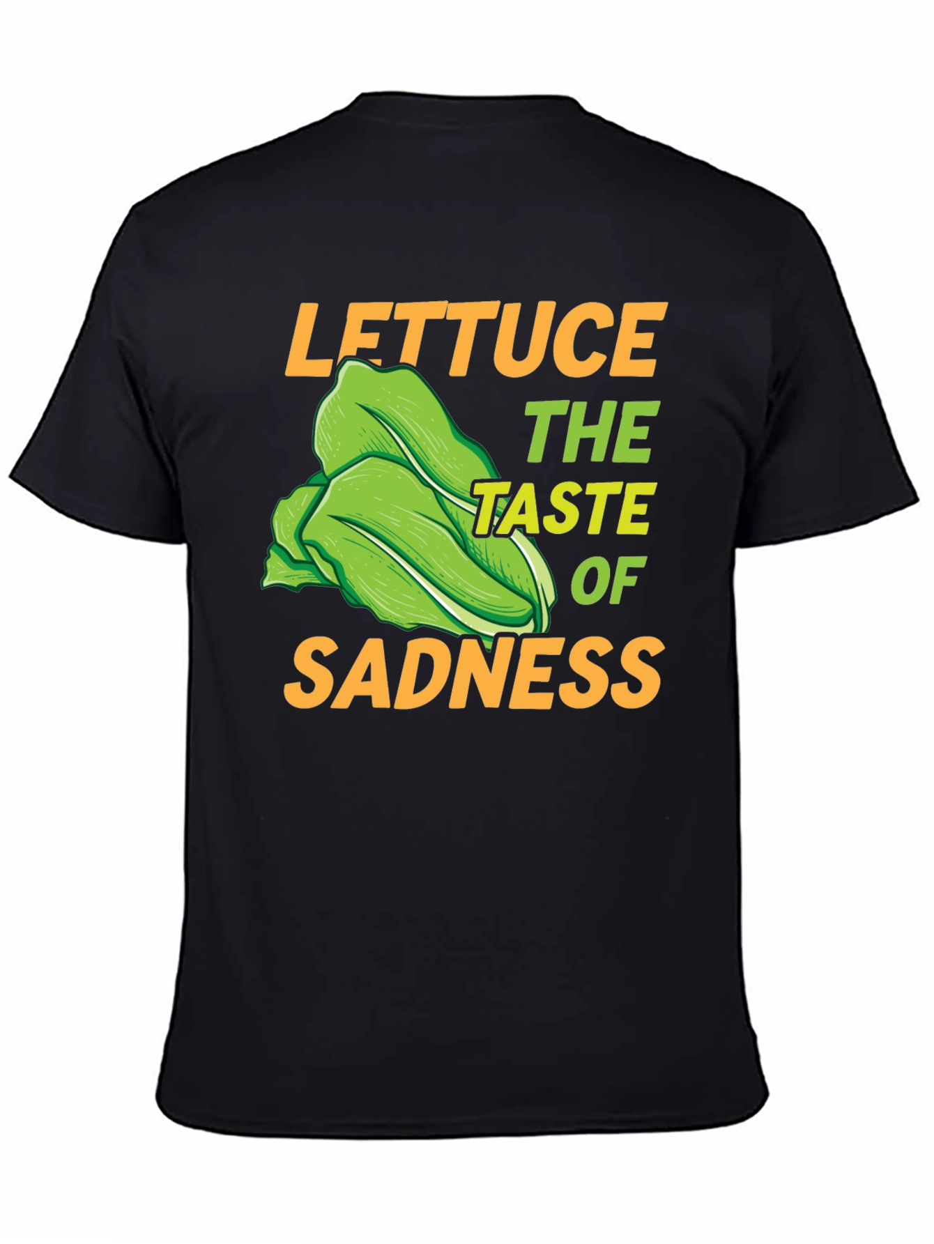 Black Lettuce Taste of Sadness Graphic T-Shirt view 4