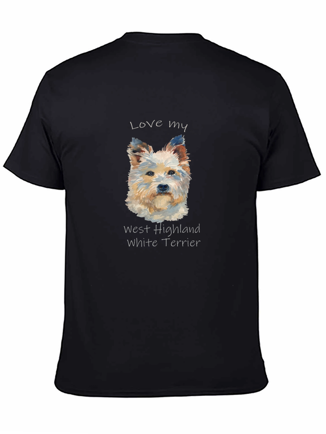 Love My West Highland White Terrier T-Shirt - 4
