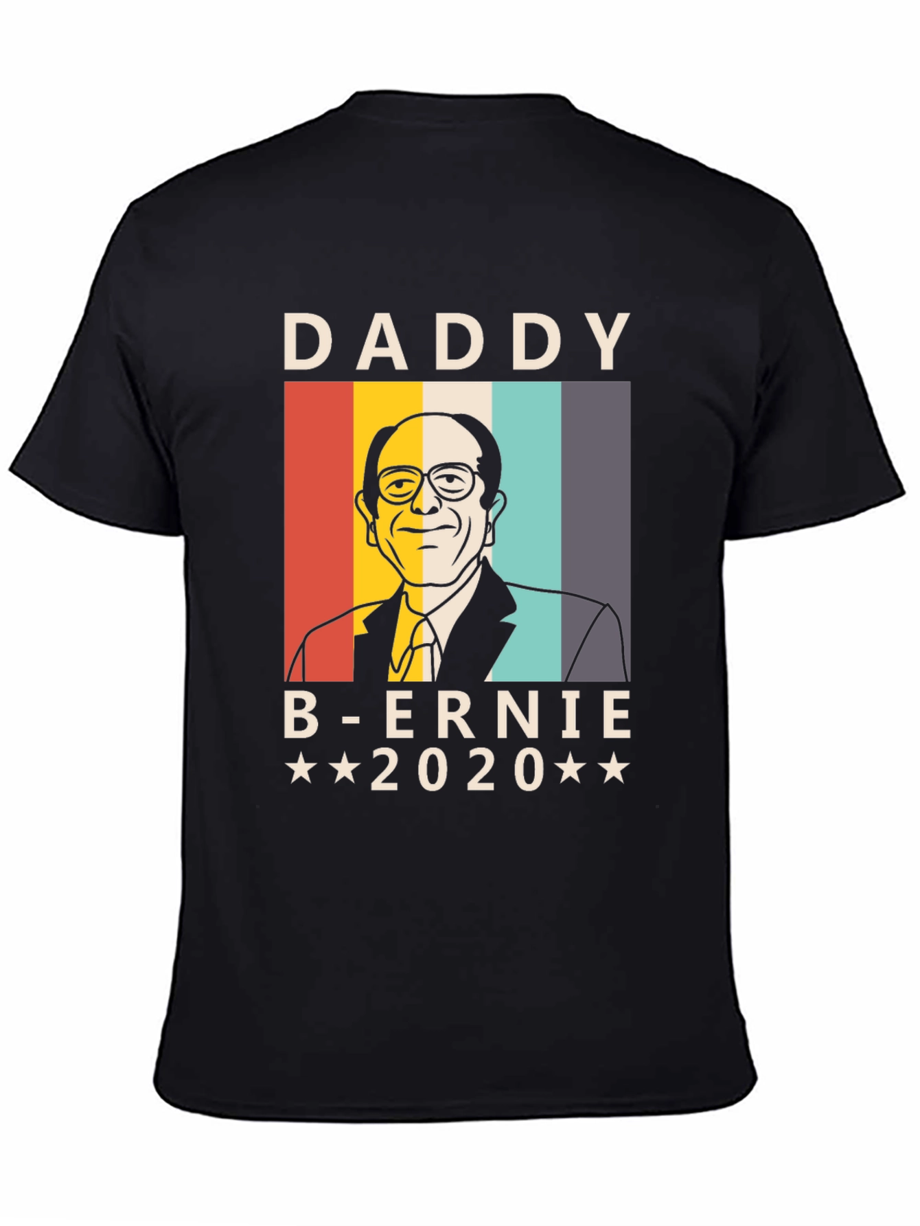 Black Daddy B-Ernie 2020 Graphic Tee view 4