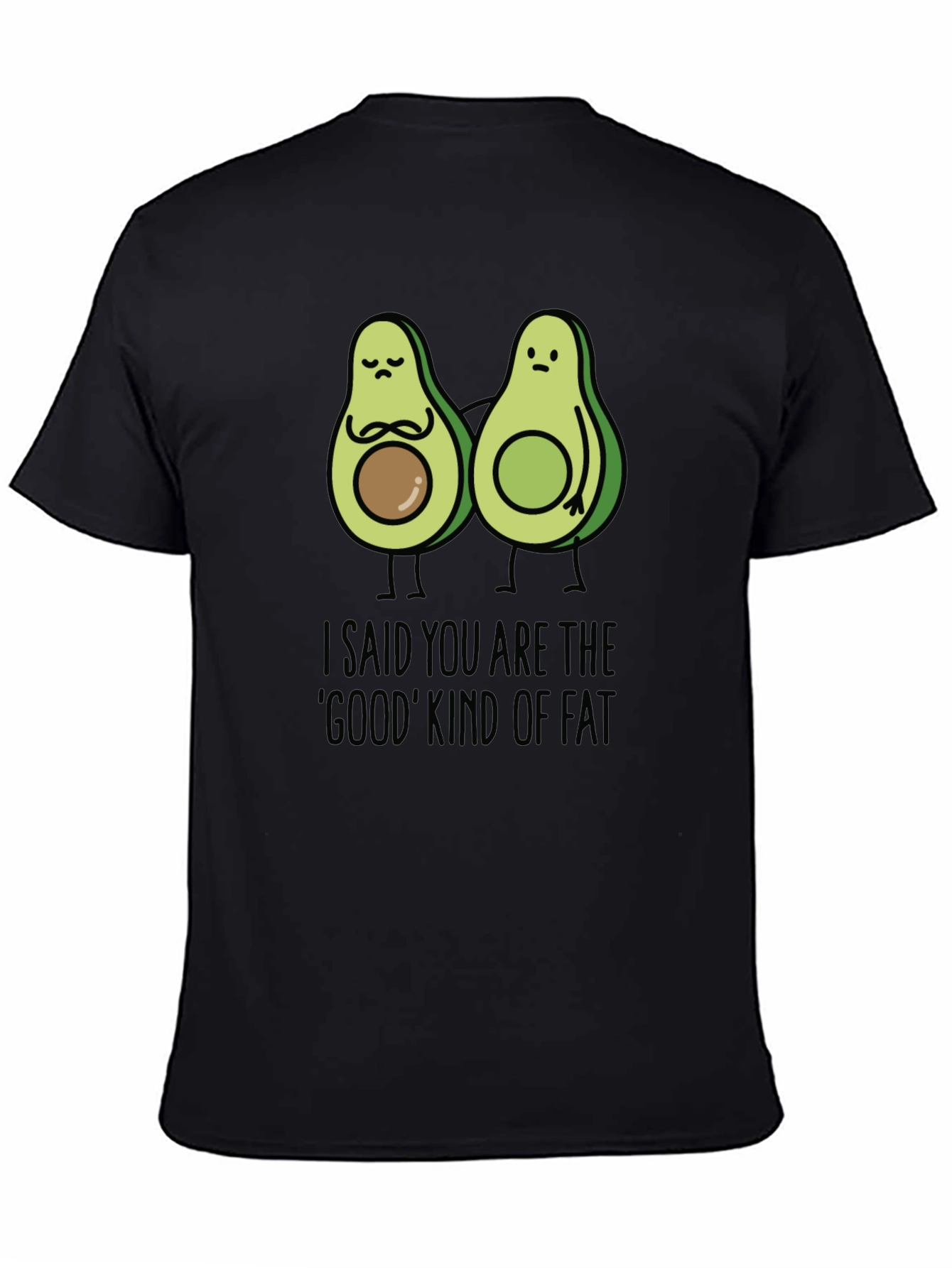 Black Avocado 'Good Kind of Fat' Graphic Tee view 4