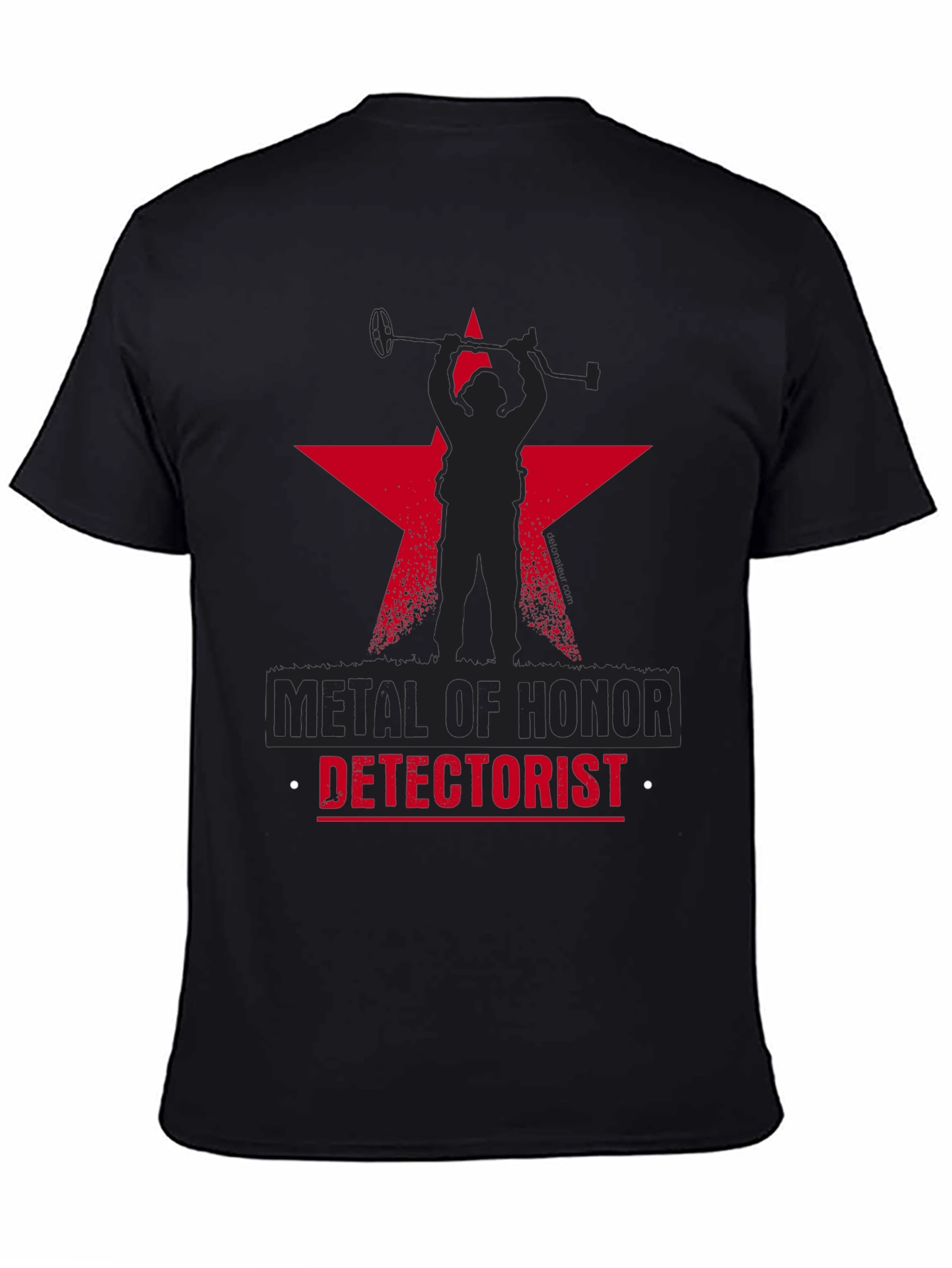 Metal Detectorist T-Shirt - Metal of Honor - 4