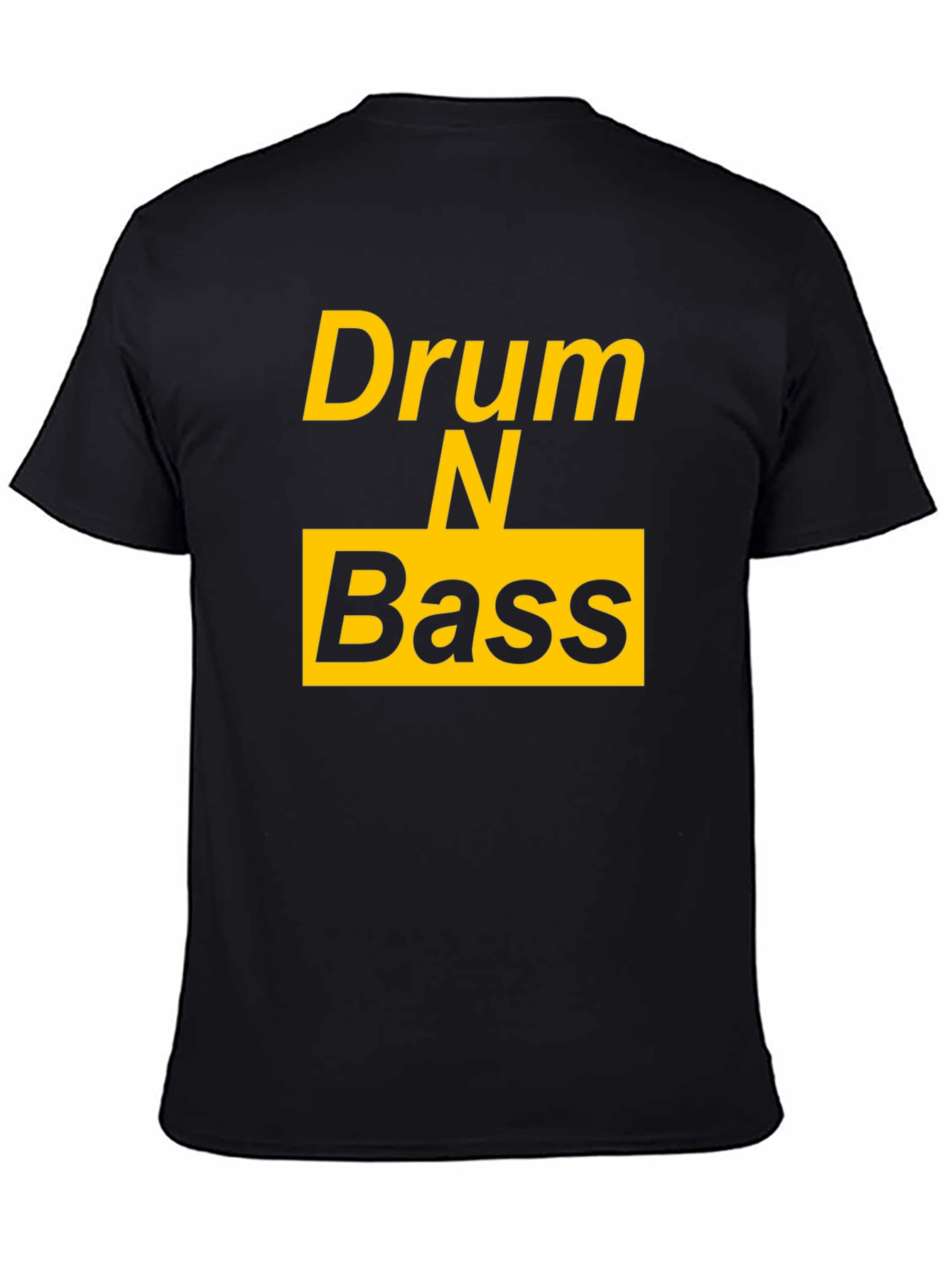 Drum N Bass Black T-Shirt - Music Lover's Tee - 4
