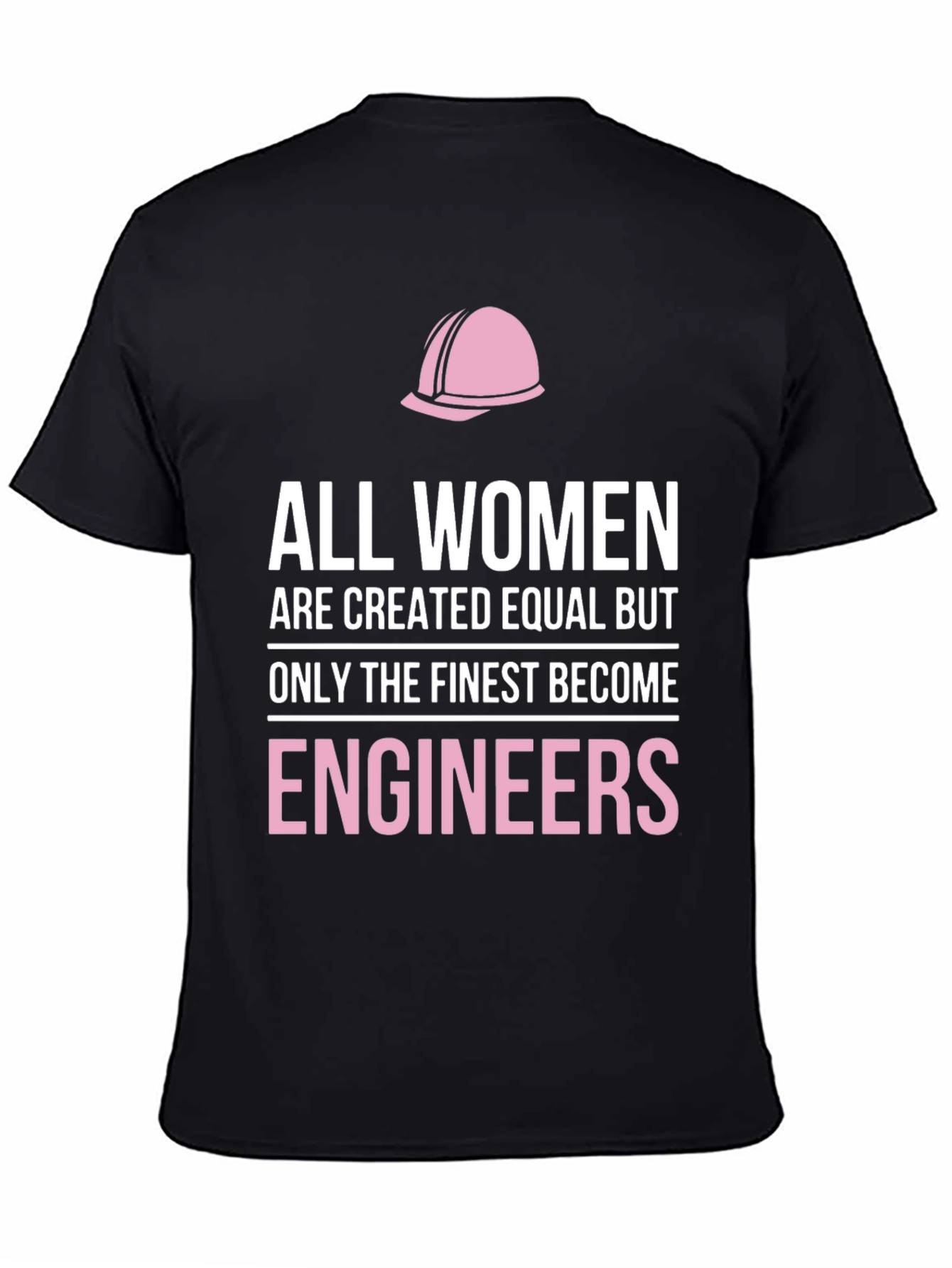 Black Finest Engineers Women's T-Shirt view 4