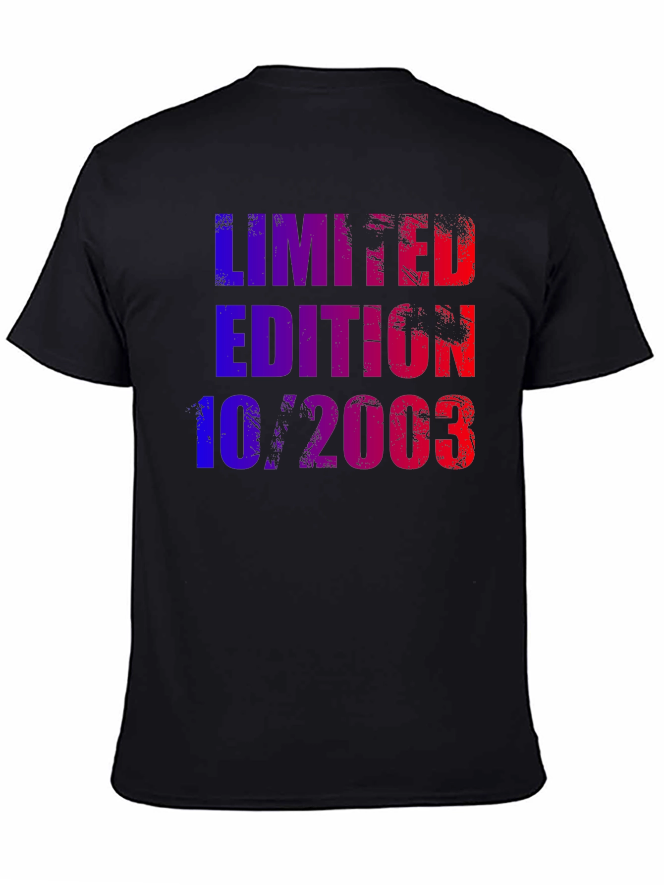 Black Limited Edition 10/2003 Graphic T-Shirt view 4