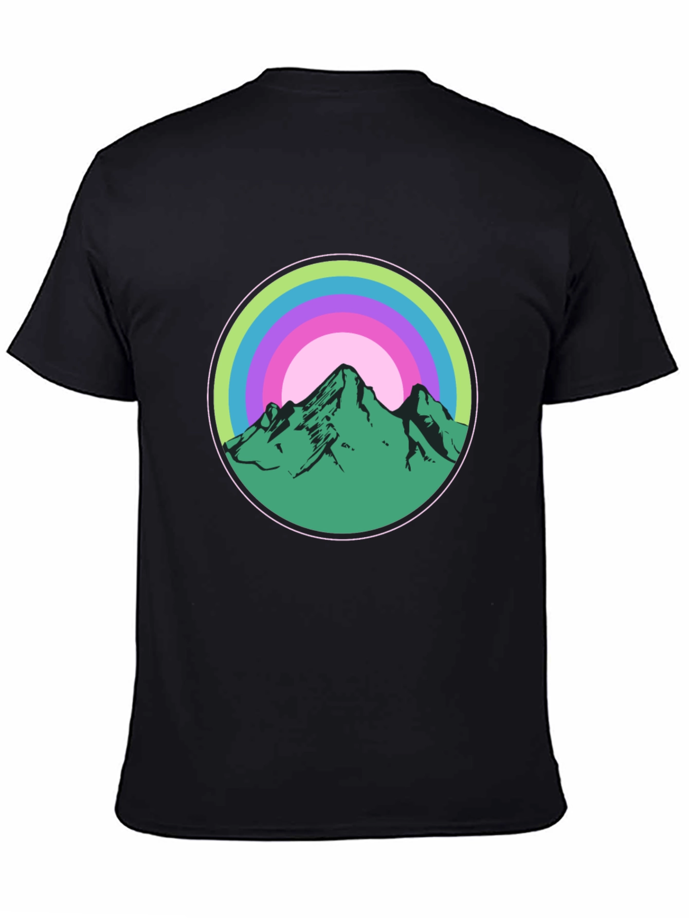 Black Mountain Circle Graphic Tee view 4