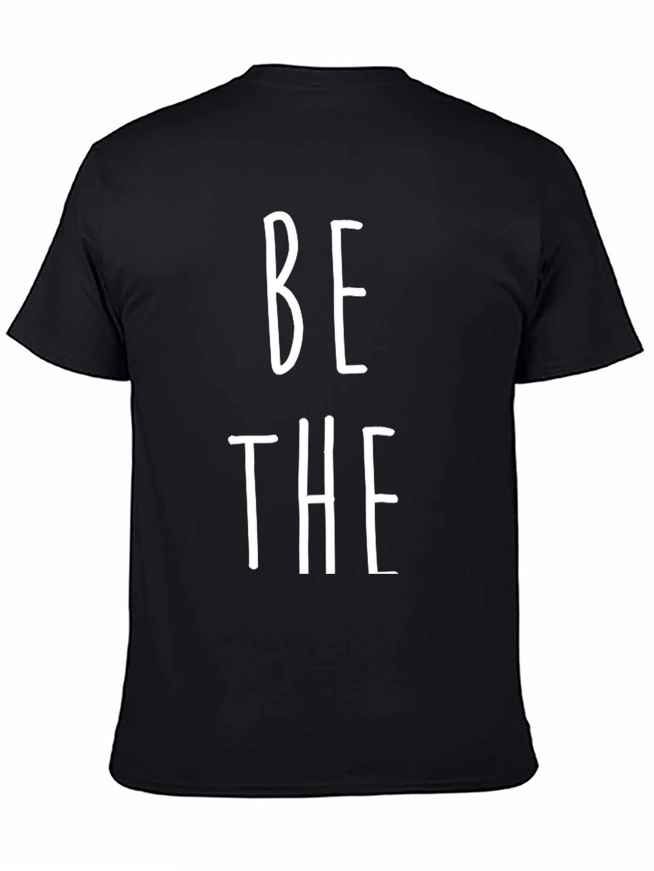 Black Be The T-Shirt - Bold Statement Tee view 4