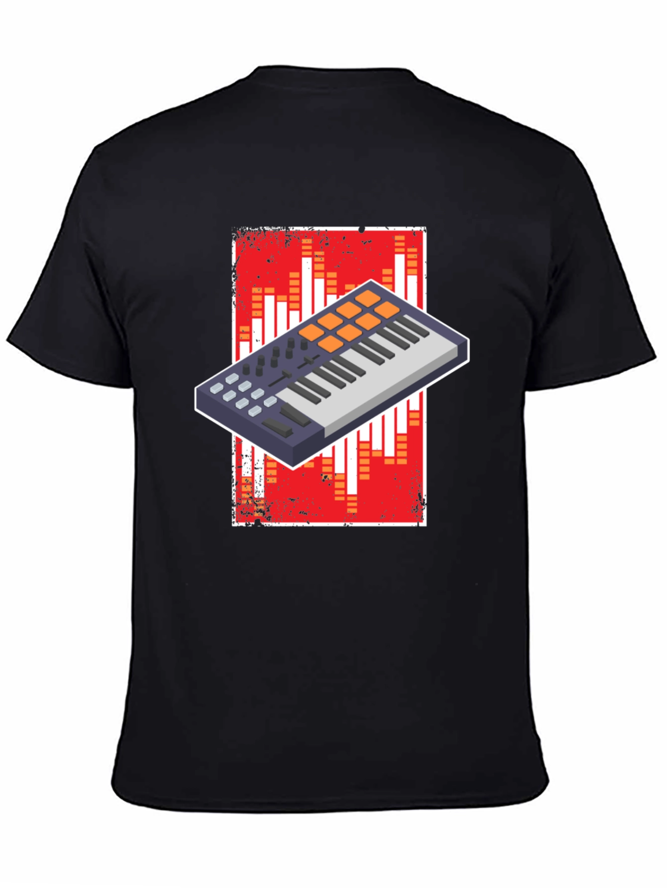 Black Music Producer T-Shirt - Beat Maker Graphic Tee view 4