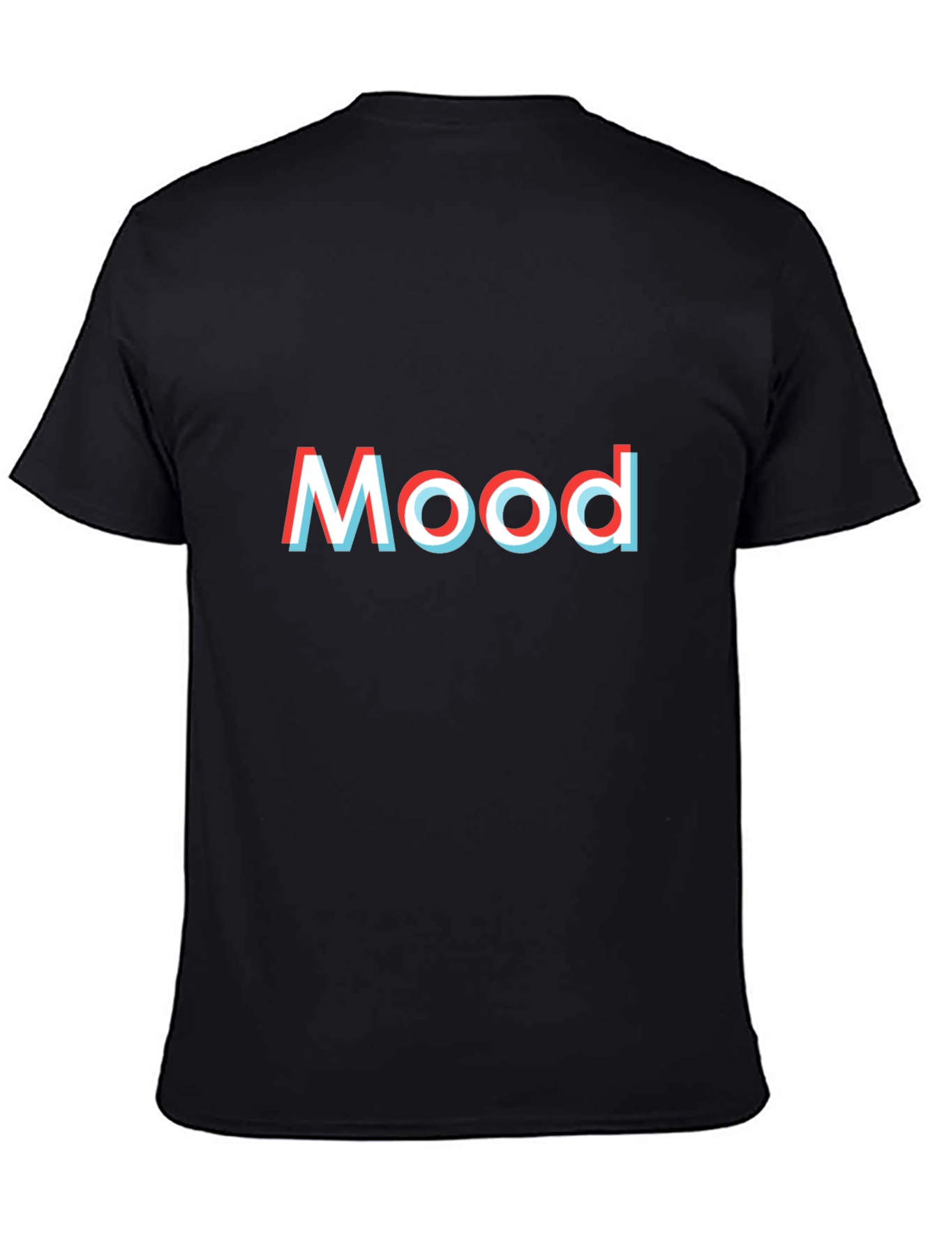 Black Mood T-Shirt - Trendy Graphic Tee for Casual Wear view 4