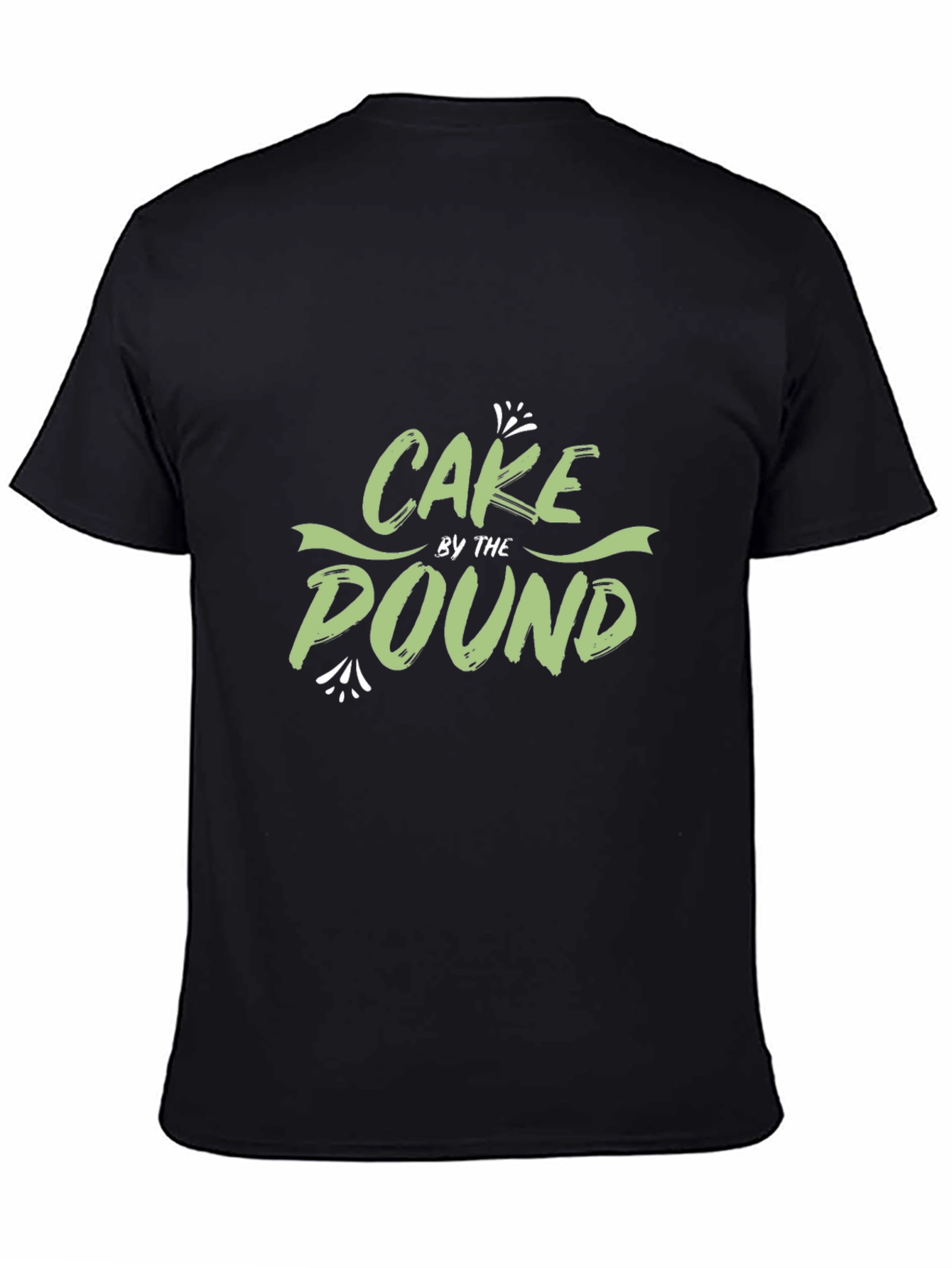 Black Cake by the Pound Graphic Tee - Trendy Comfort view 4