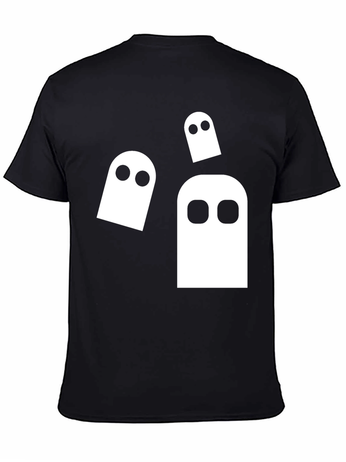 Spooky Ghost Graphic Tee - Halloween Ready! - 4