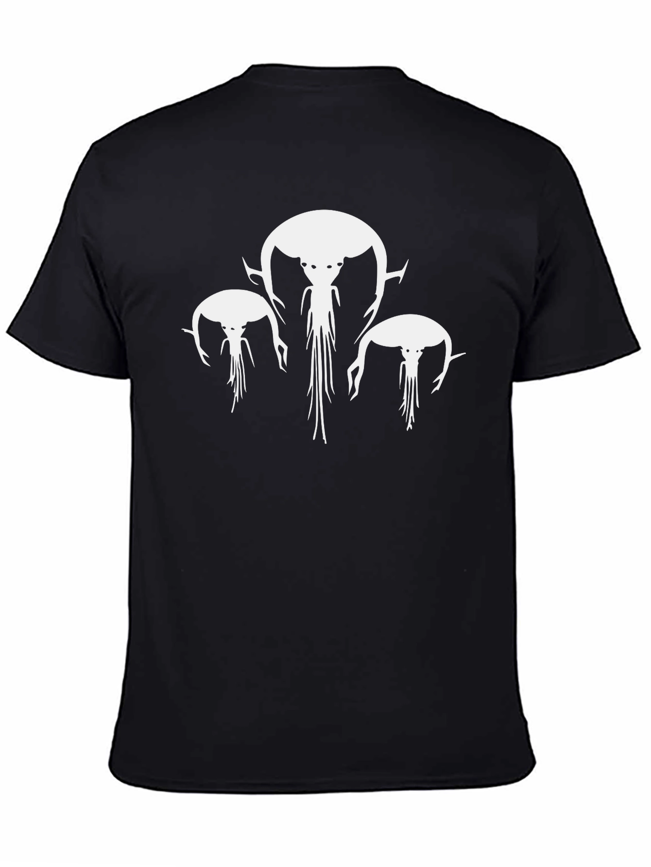 Black Horseshoe Crab Graphic Print Tee view 4