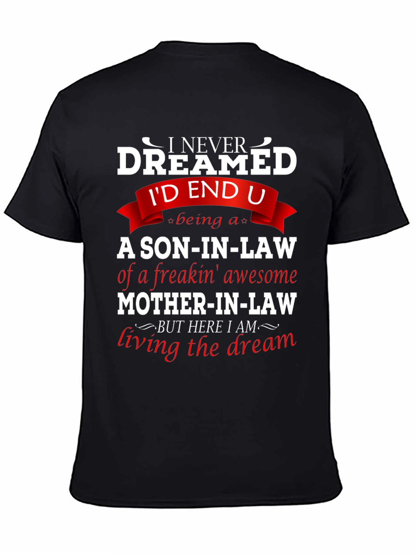 Black Son-in-Law Graphic Tee - Living the Dream view 4