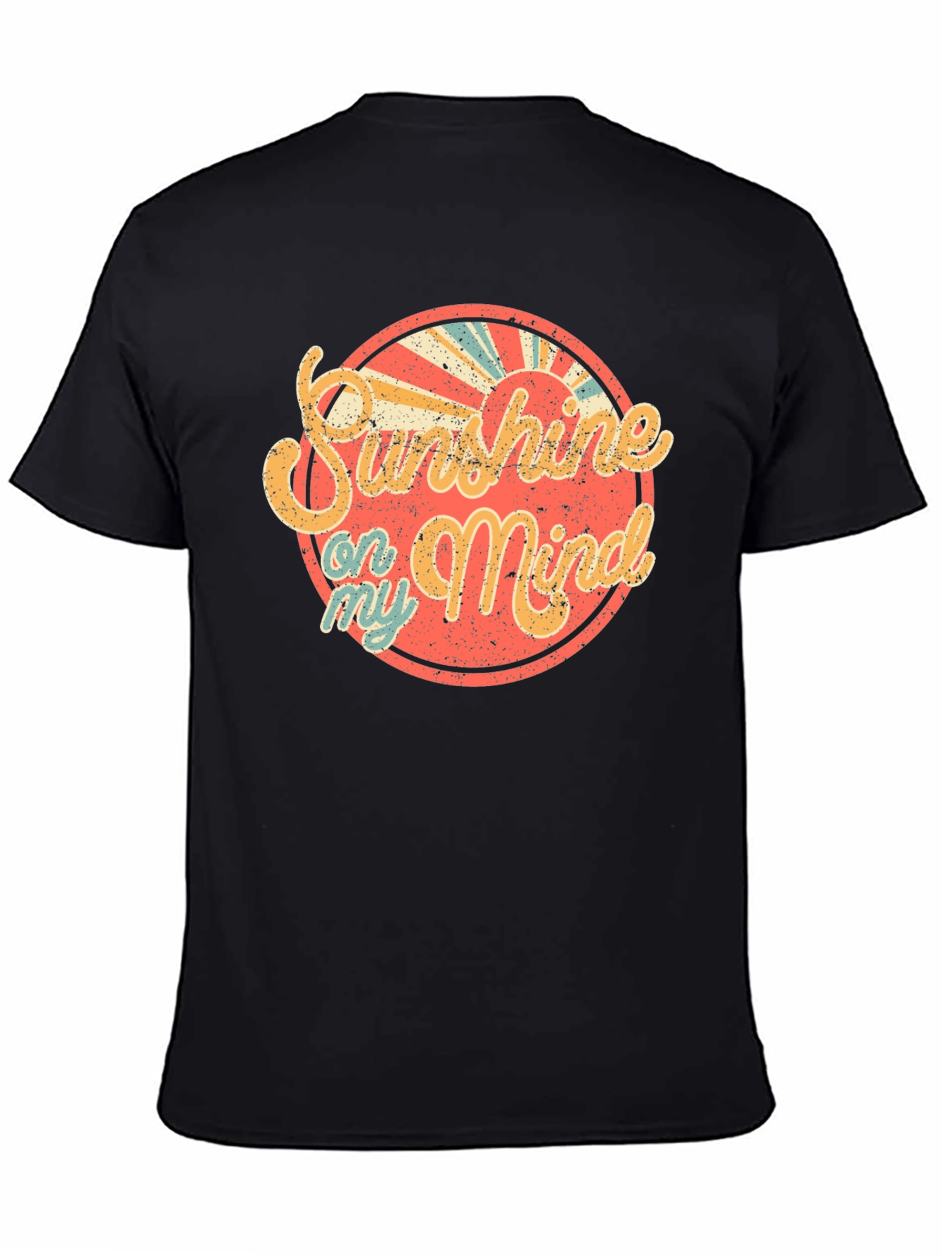 Black Sunshine On My Mind Graphic Tee view 4