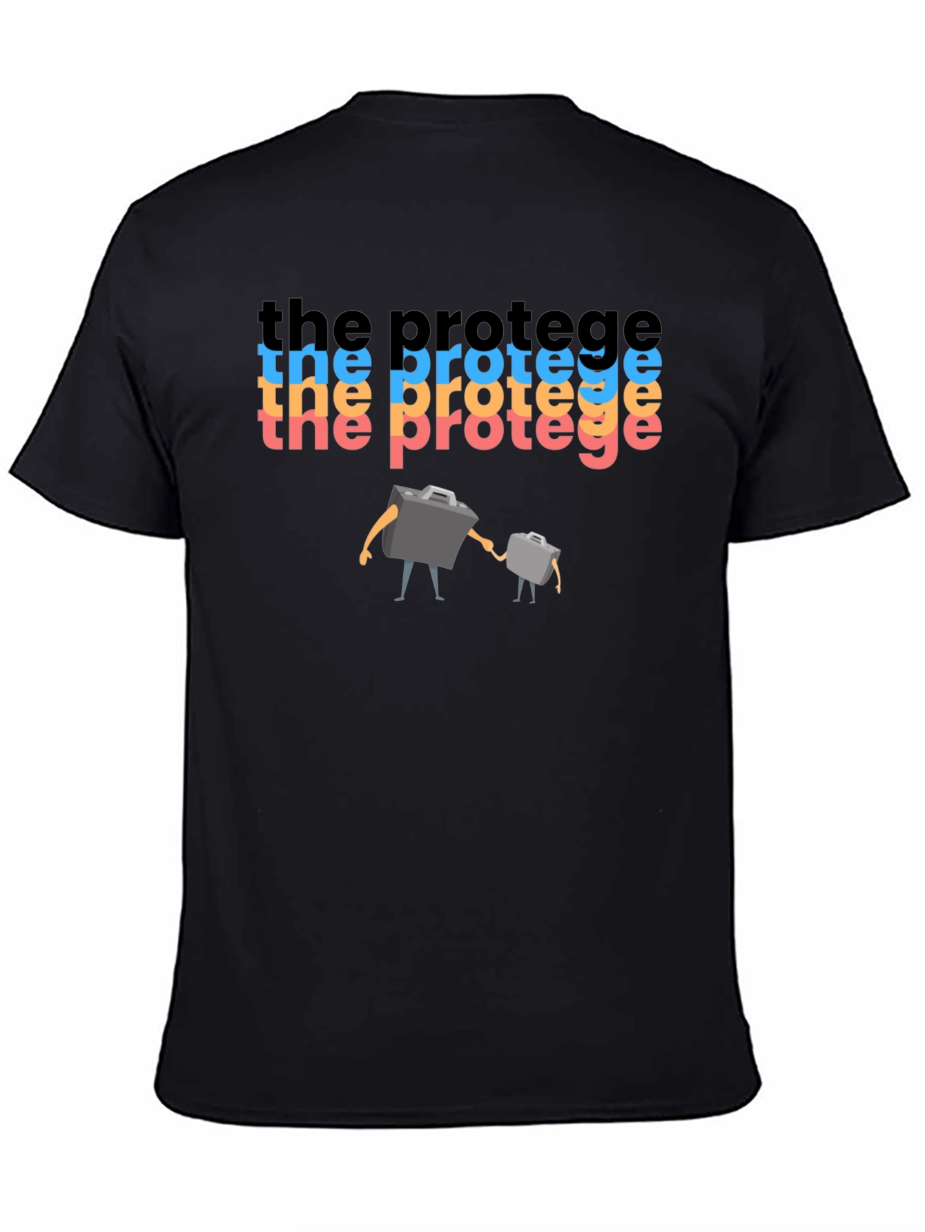 Black The Protege Graphic T-Shirt view 4