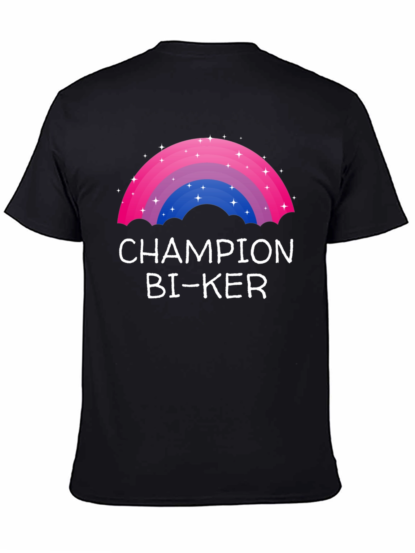 Black Champion BI-KER Rainbow T-Shirt view 4
