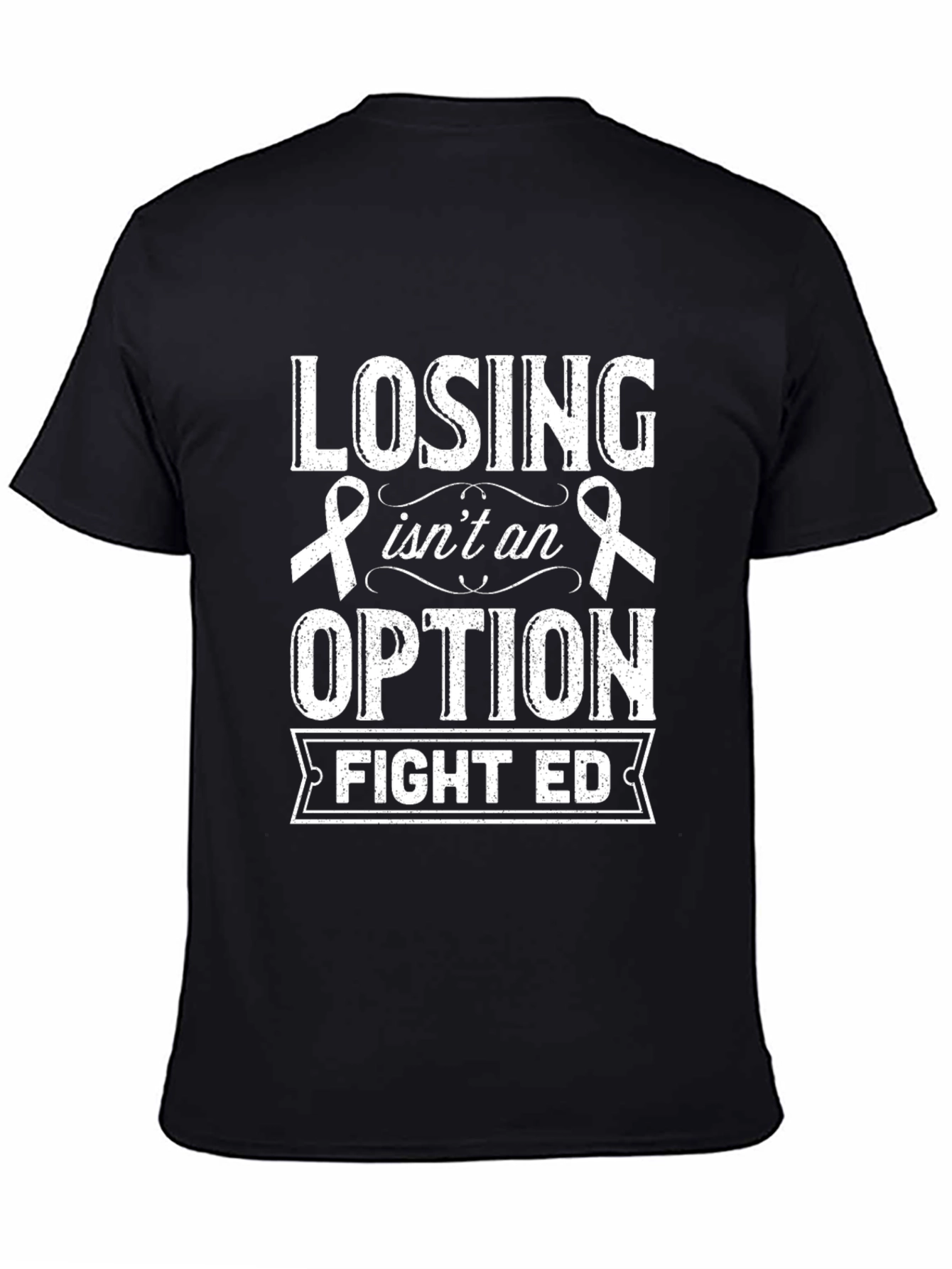 Fight ED Awareness Ribbon T-Shirt - 4
