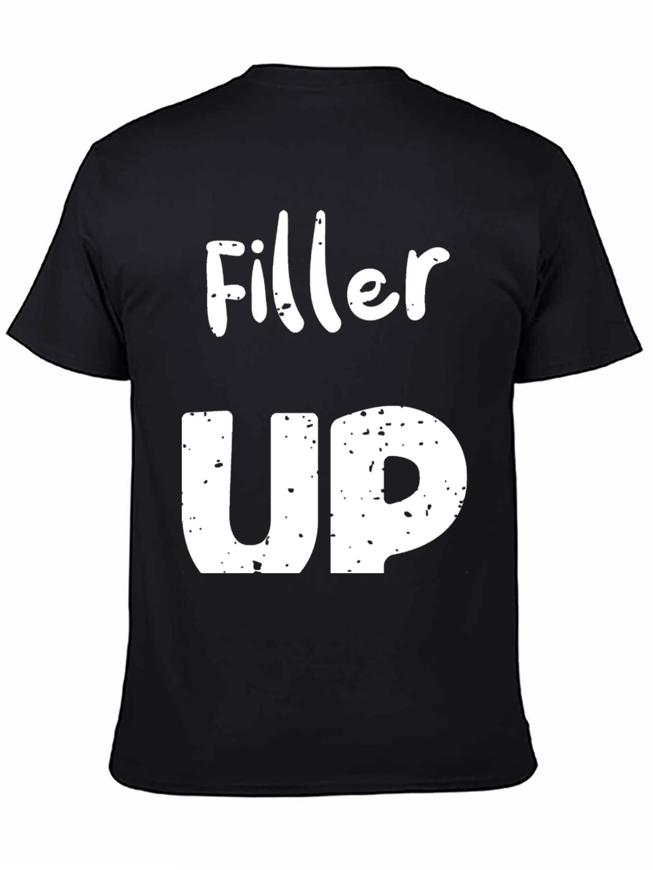 Black Filler Up Graphic T-Shirt view 4