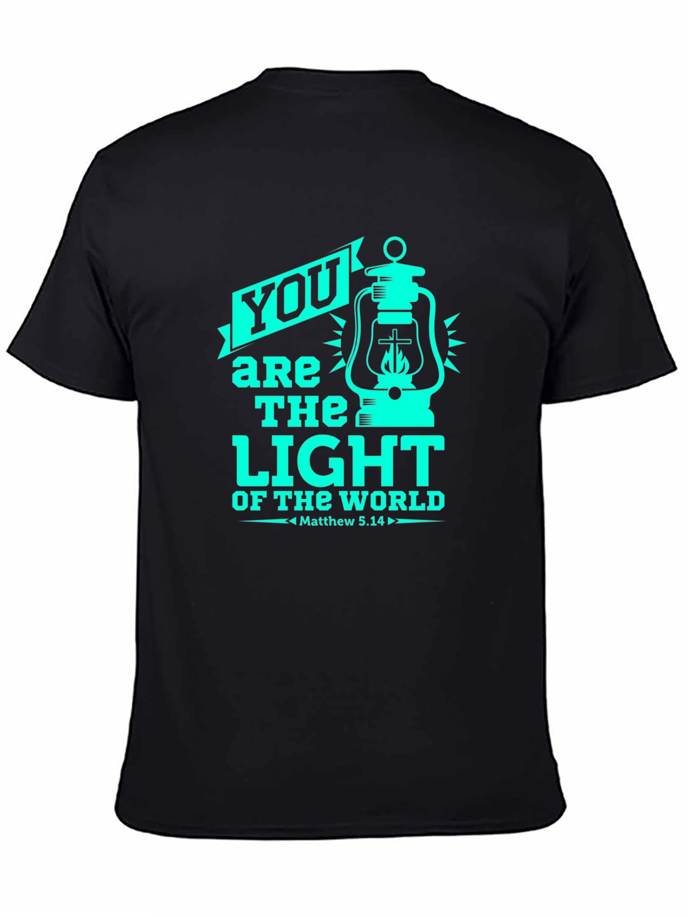 Black You Are The Light T-Shirt view 4