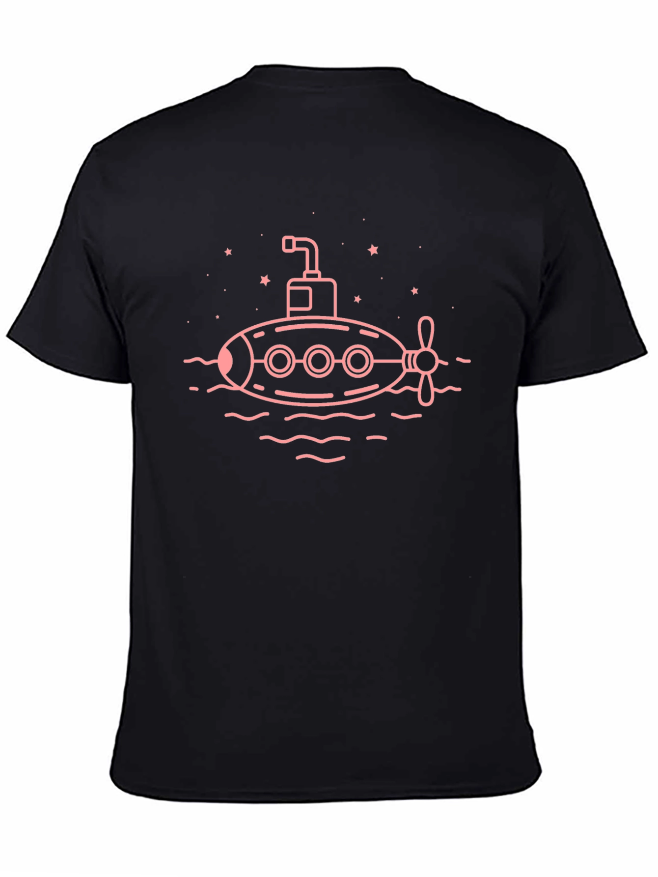 Black Submarine Graphic Tee - Bold Style view 4