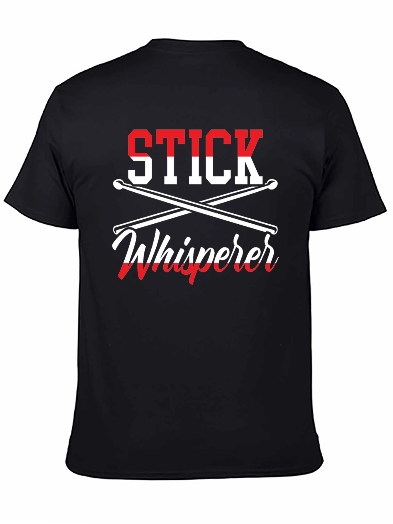 Stick Whisperer Drummer T-Shirt - Music Lover Gift - 4