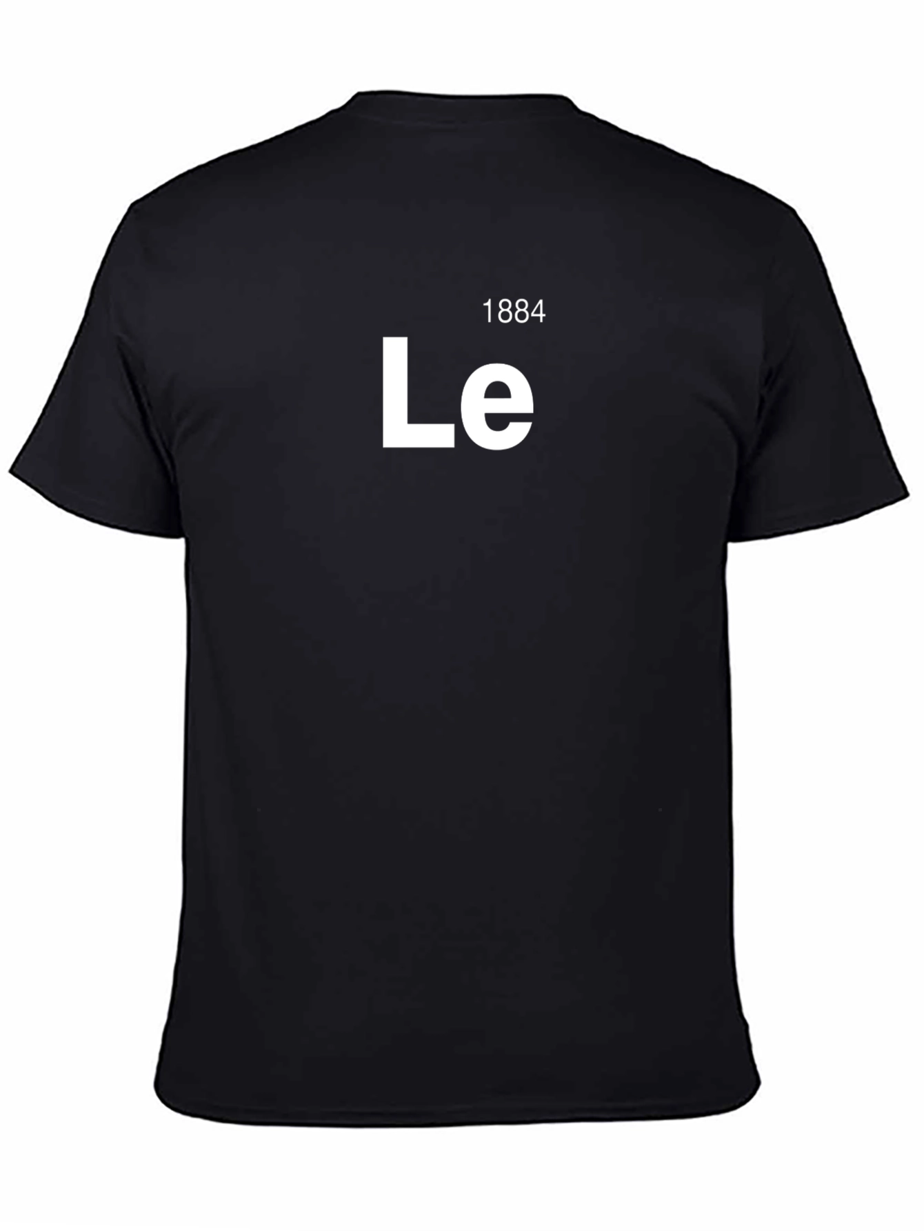 Black Periodic Table Le T-Shirt - Funny Chemistry Shirt view 4