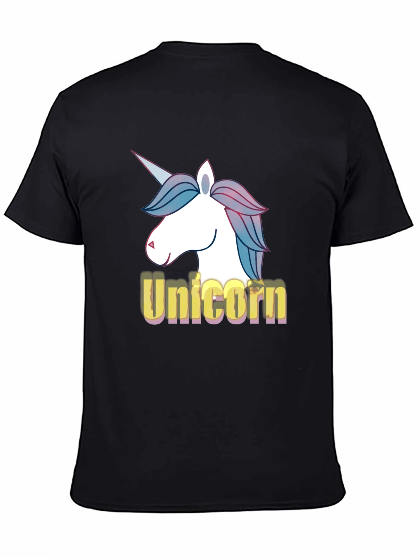 Black Unicorn Graphic Tee - Stylish & Comfortable view 4