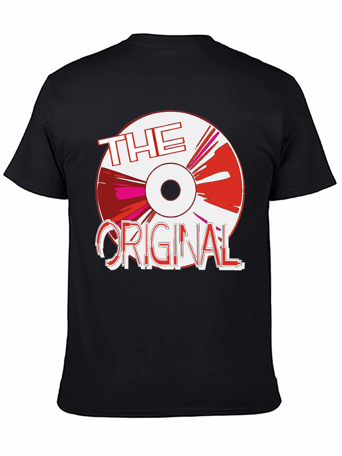 Black The Original Music Lover's T-Shirt view 4